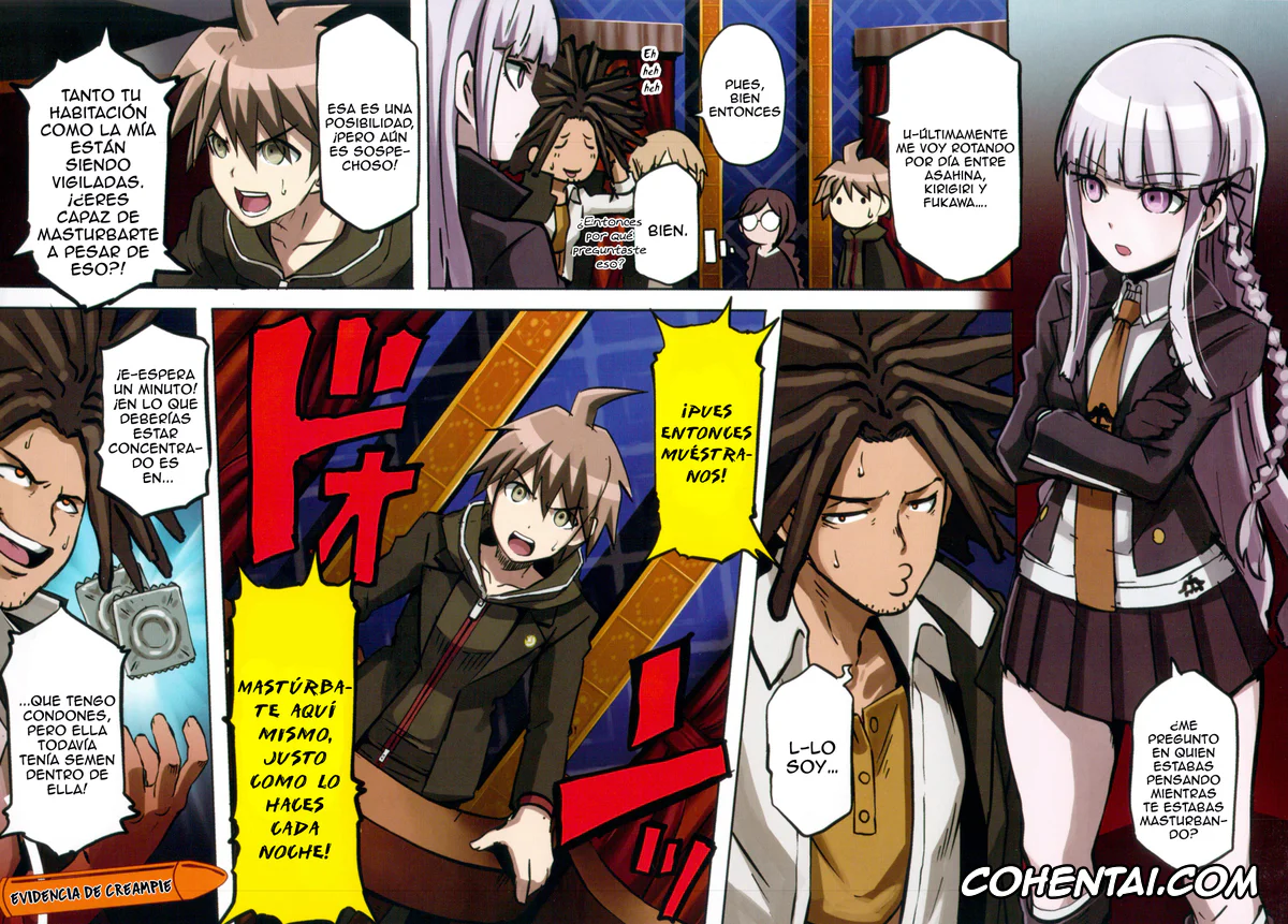Danganronpa porno, Aoi Asahina porno, Byakuya Togami porno, Junko Enoshima porno, Kyouko Kirigiri porno, Makoto Naegi porno, Touko Fukawa porno, Yasuhiro Hagakure porno, Inranronpa (Danganronpa), pagina 11