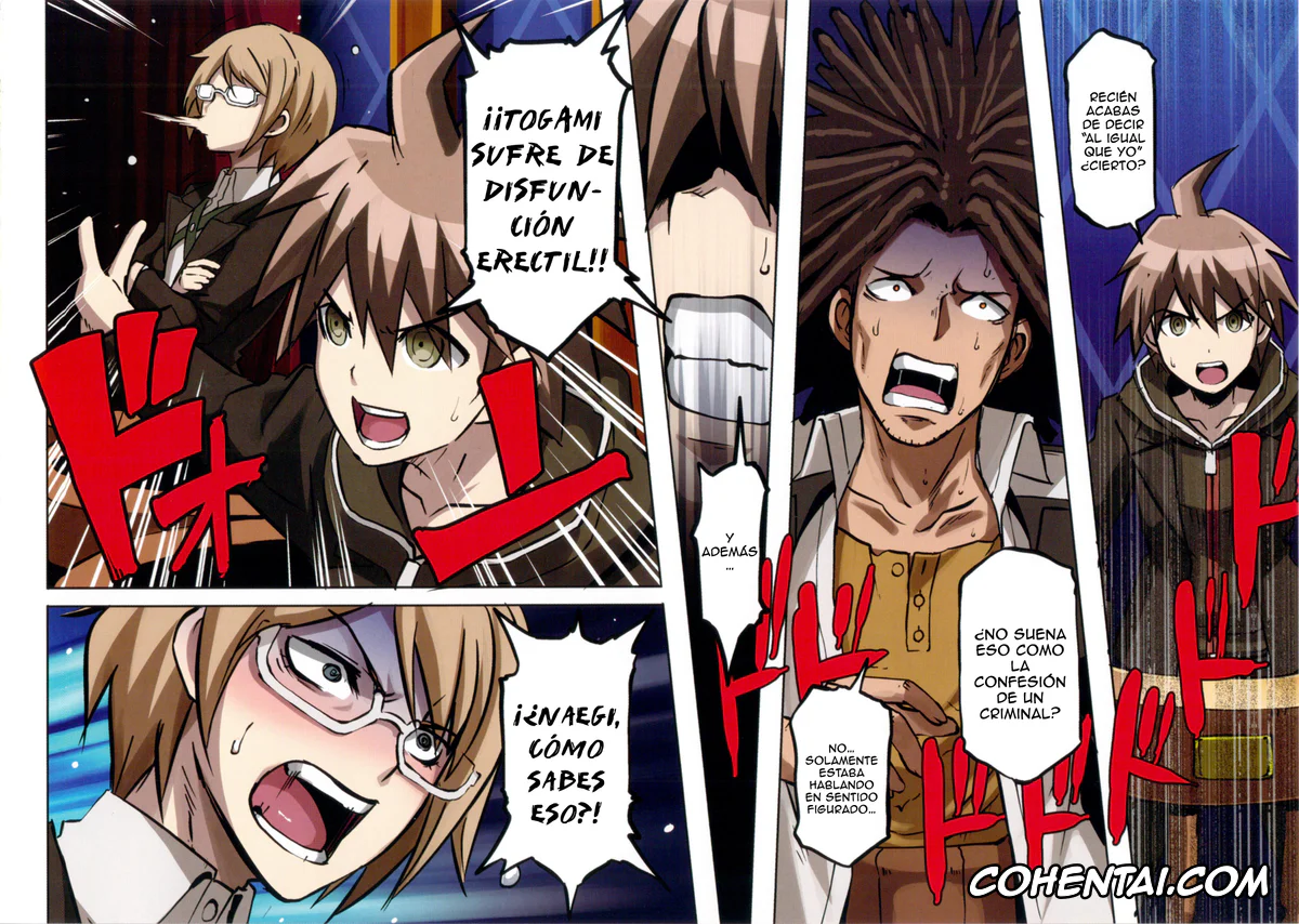 Danganronpa porno, Aoi Asahina porno, Byakuya Togami porno, Junko Enoshima porno, Kyouko Kirigiri porno, Makoto Naegi porno, Touko Fukawa porno, Yasuhiro Hagakure porno, Inranronpa (Danganronpa), pagina 14