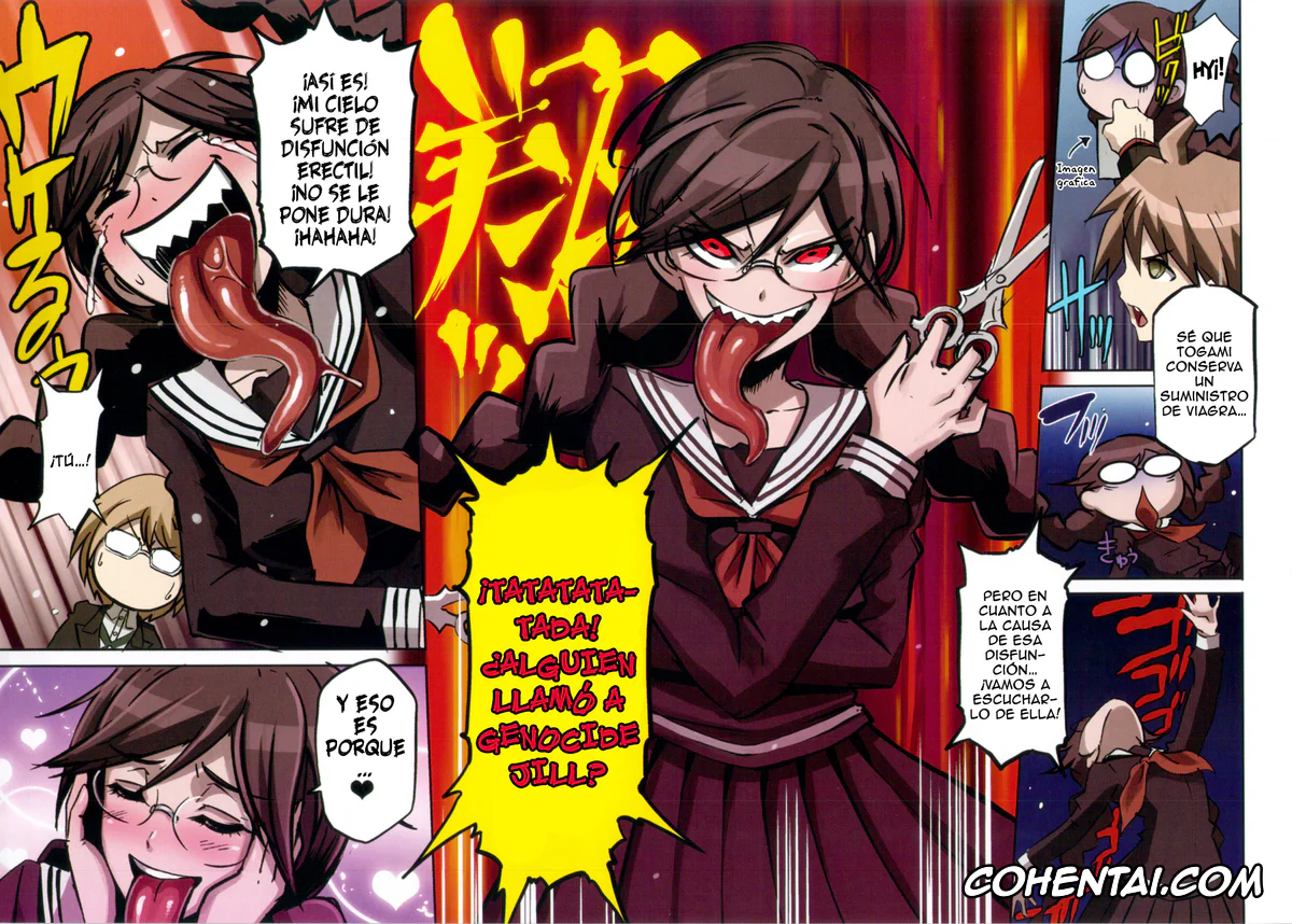 Danganronpa hentai, Aoi Asahina hentai, Byakuya Togami hentai, Junko Enoshima hentai, Kyouko Kirigiri hentai, Makoto Naegi hentai, Touko Fukawa hentai, Yasuhiro Hagakure hentai, Inranronpa (Danganronpa), pagina 15