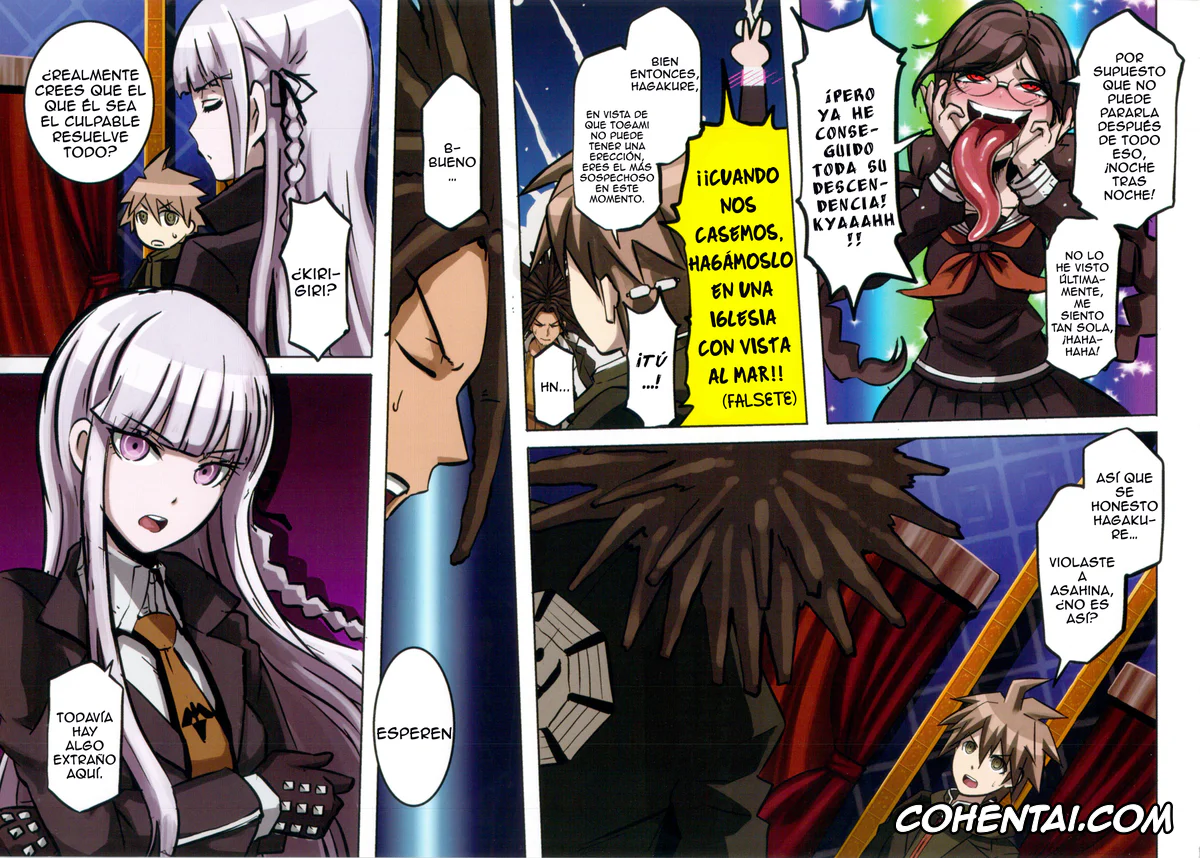 Danganronpa porno, Aoi Asahina porno, Byakuya Togami porno, Junko Enoshima porno, Kyouko Kirigiri porno, Makoto Naegi porno, Touko Fukawa porno, Yasuhiro Hagakure porno, Inranronpa (Danganronpa), pagina 17