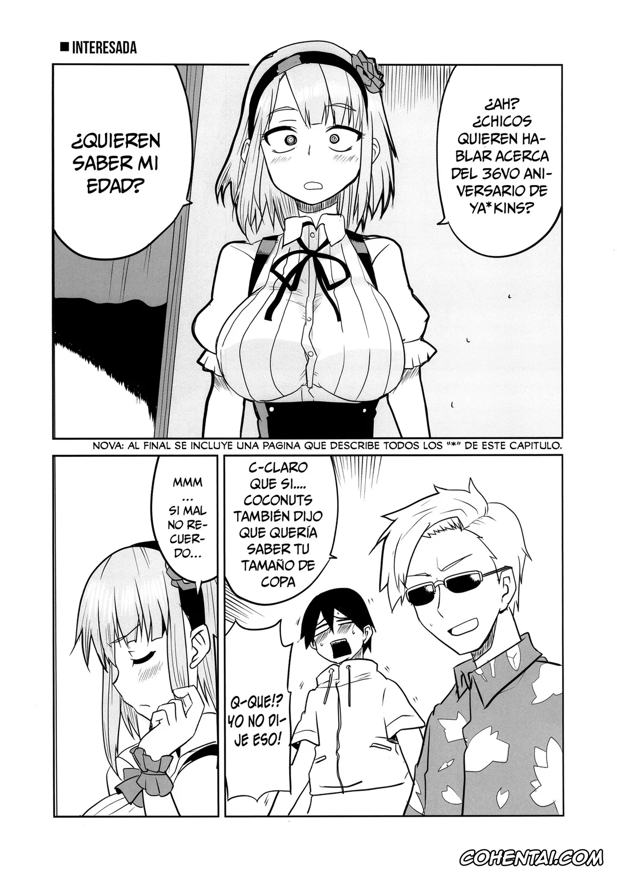 Dagashi Kashi xxx, Hotaru Shidare xxx, Kokonotsu Shikada xxx, Saya Endou xxx, Dagashi Chichi 2 (Dagashi Kashi), pagina 4