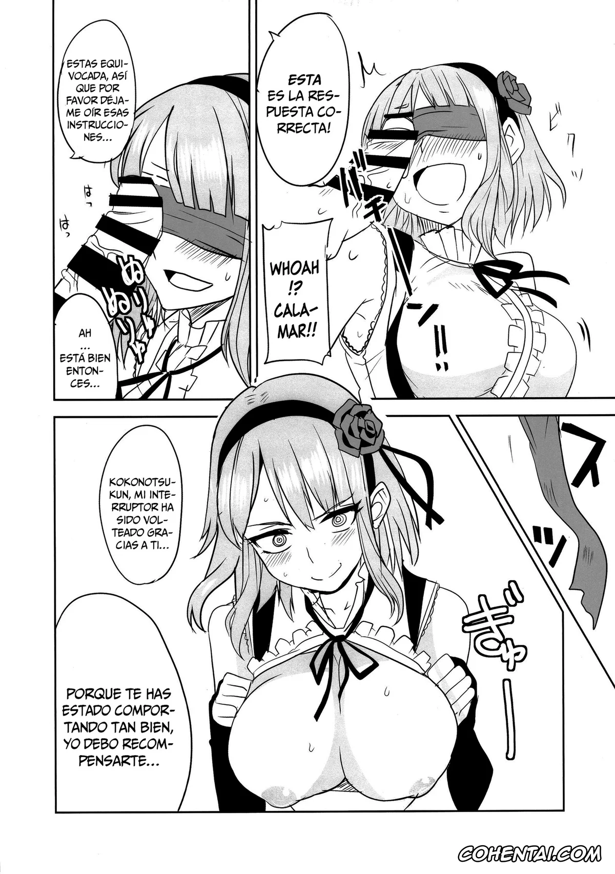 Dagashi Kashi xxx, Hotaru Shidare xxx, Kokonotsu Shikada xxx, Saya Endou xxx, Dagashi Chichi 2 (Dagashi Kashi), pagina 10
