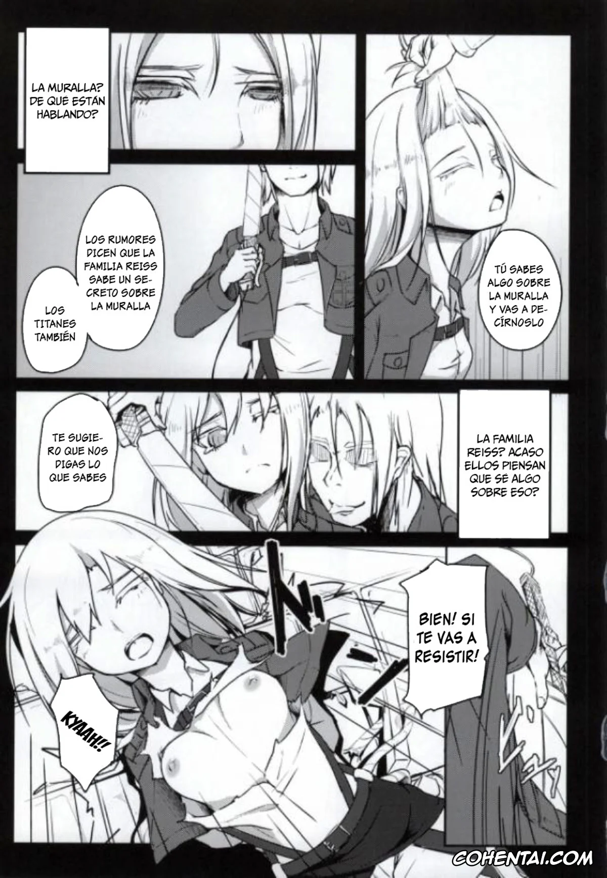 Shingeki No Kyojin | Attack On Titan hentai, Krista Lenz hentai, Shingeki no Yaen (Shingeki no Kyojin), pagina 3