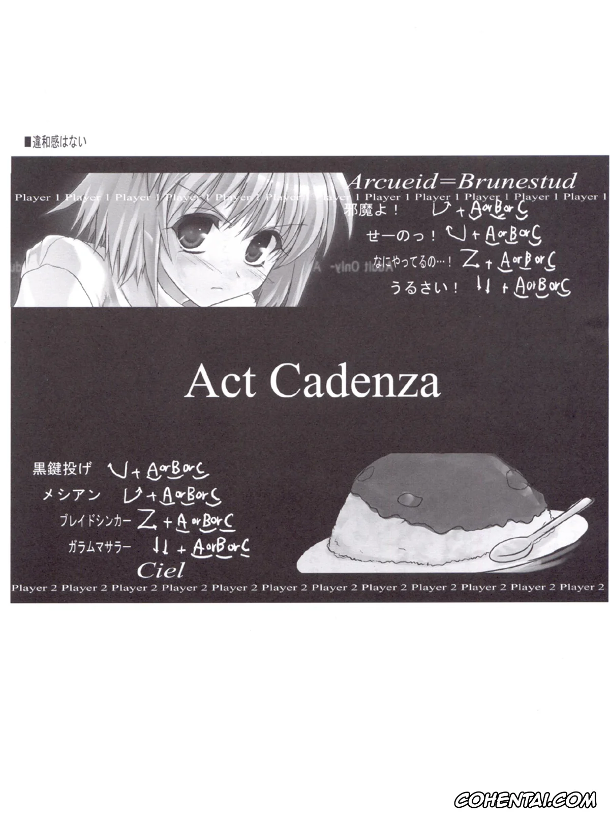 Tsukihime hentai, Arcueid Brunestud hentai, ERO Arc (Tsukihime, Melty Blood), pagina 24