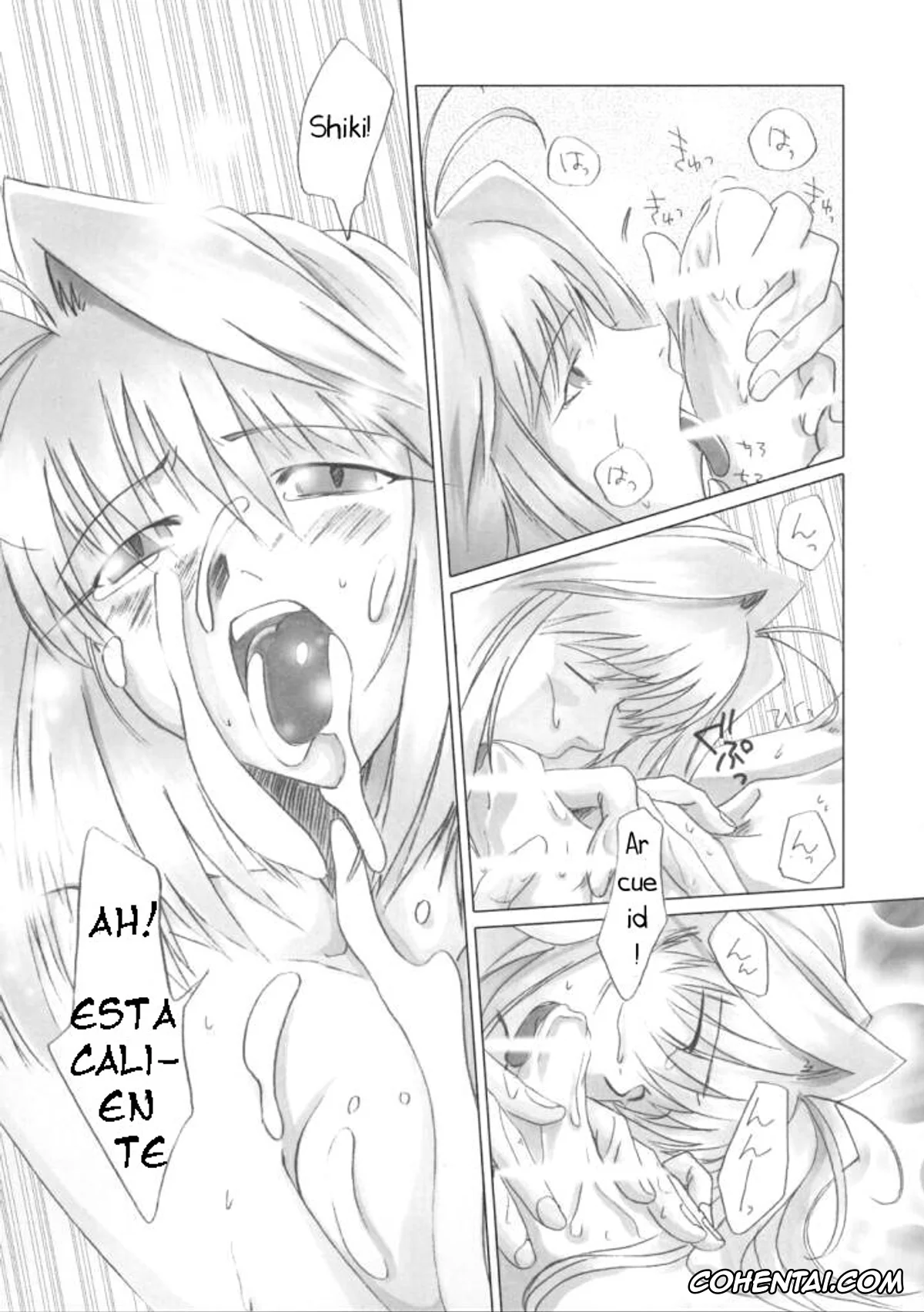 Tsukihime hentai, Arcueid Brunestud hentai, Gekka Bijin (Tsukihime), pagina 9