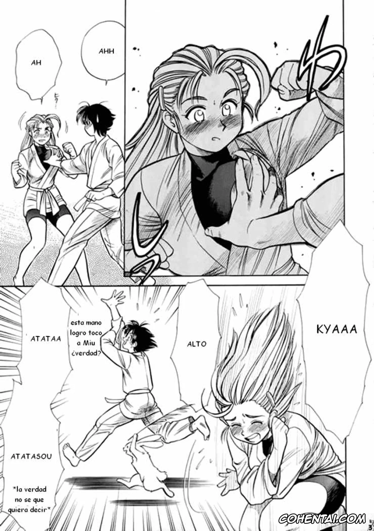 Historys Strongest Disciple Kenichi | Shijou Saikyou No Deshi Kenichi hentai, Kenichi Shirahama hentai, Miu Furinji hentai, Miu-san! Kumite Onegai Shimassu! | Miu-san ¡Kumite! ¡Porfavor! (Non Dema-R Tankahen) (History’s Strongest Disciple Kenichi), pagina 3