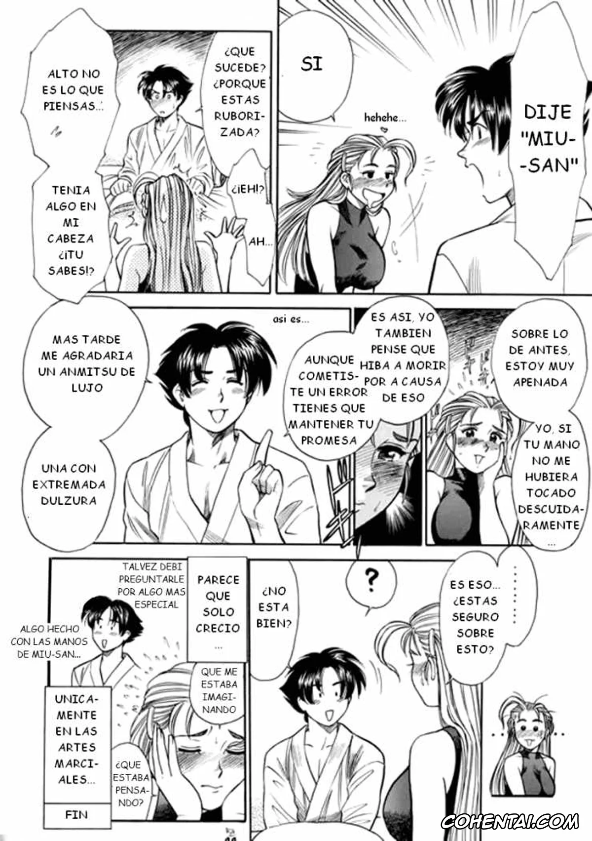 Historys Strongest Disciple Kenichi | Shijou Saikyou No Deshi Kenichi xxx, Kenichi Shirahama xxx, Miu Furinji xxx, Miu-san! Kumite Onegai Shimassu! | Miu-san ¡Kumite! ¡Porfavor! (Non Dema-R Tankahen) (History’s Strongest Disciple Kenichi), pagina 16