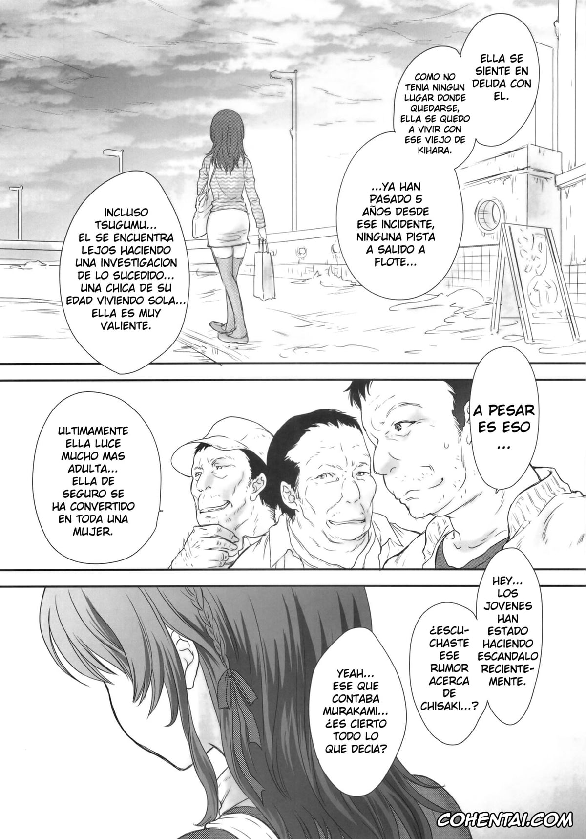 Nagi No Asukara hentai, Chisaki Hiradaira hentai, Shinkai ni Furu Yuki (Nagi no Asukara), pagina 3