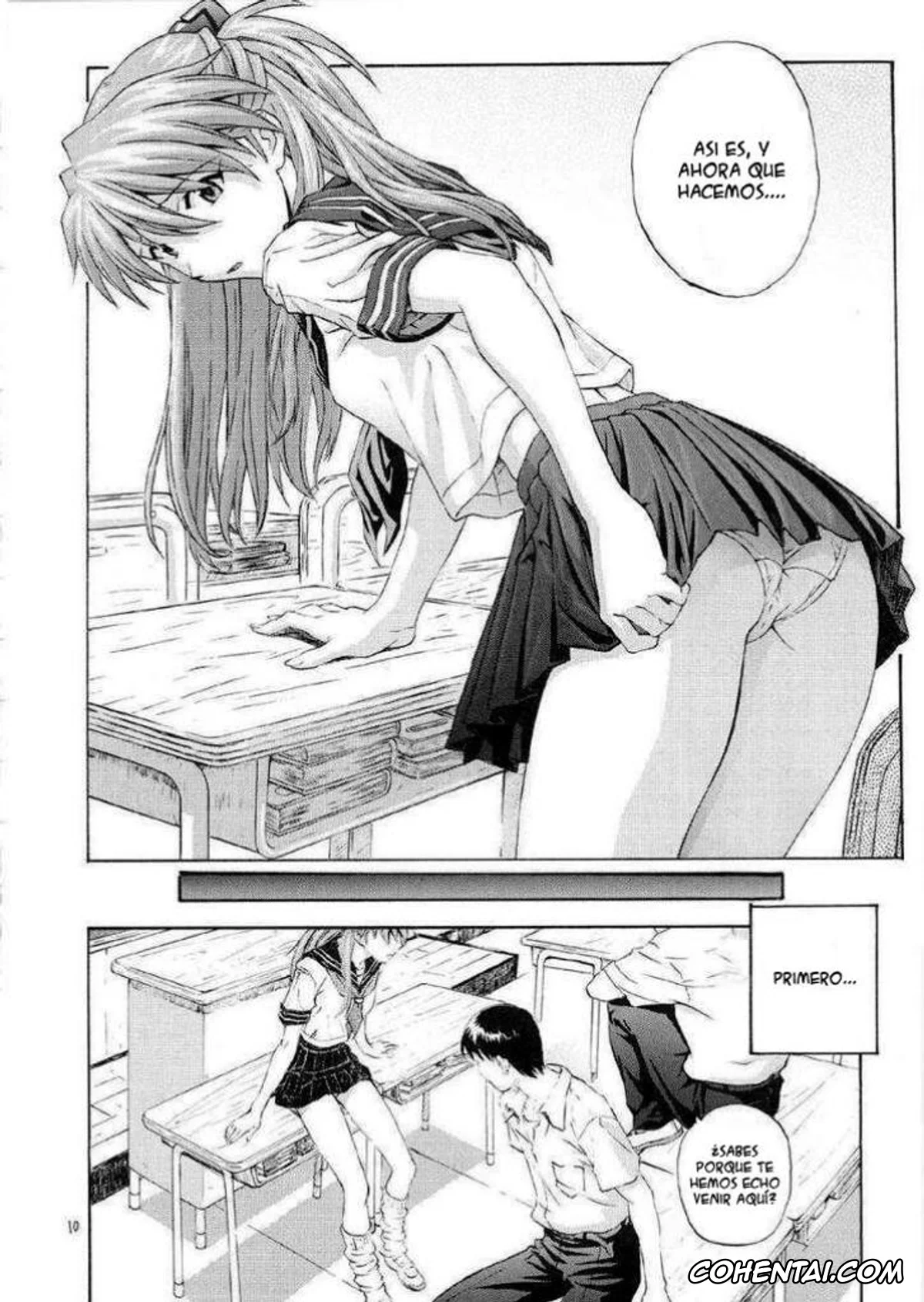 Neon Genesis Evangelion hentai, Asuka Langley Soryu hentai, Shinji Ikari hentai, A-one (Neon Genesis Evangelion), pagina 6