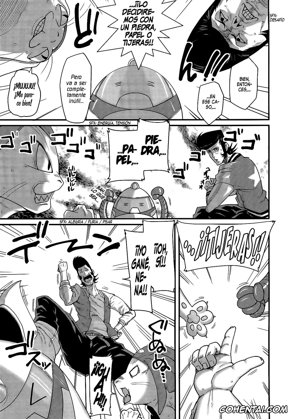 Space Dandy hentai, Dandy hentai, Honey hentai, Bitch to Doutei no Sensou jan yo (Space Dandy), pagina 6