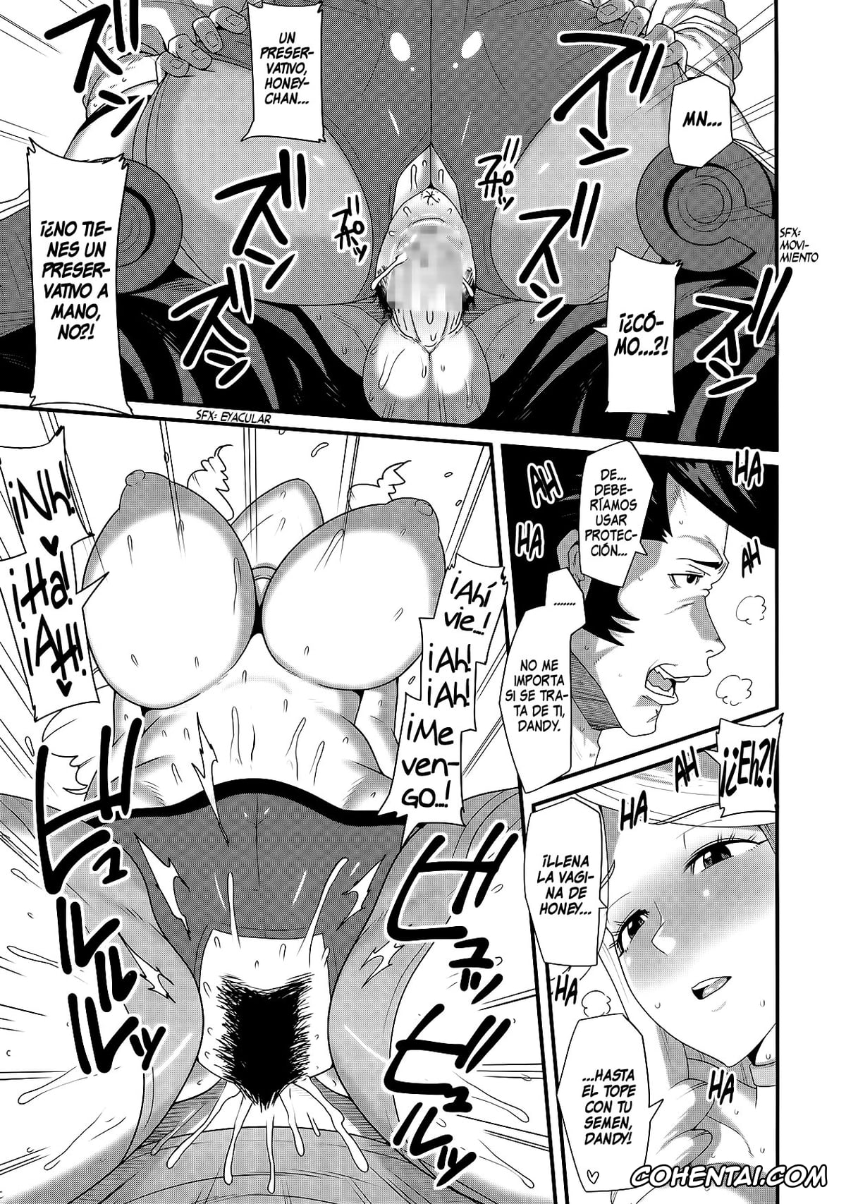 Space Dandy porno, Dandy porno, Honey porno, Bitch to Doutei no Sensou jan yo (Space Dandy), pagina 20