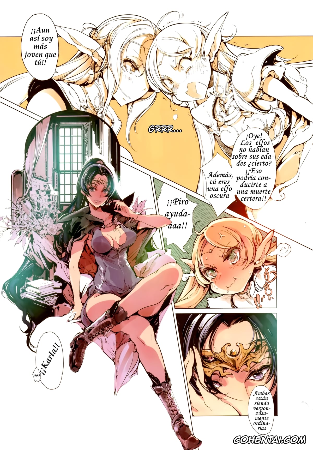 Lodoss-tou Senki | Record Of Lodoss War hentai, Deedlit hentai, Parn hentai, Pirotess hentai, Elves (Record of Lodoss War), pagina 9