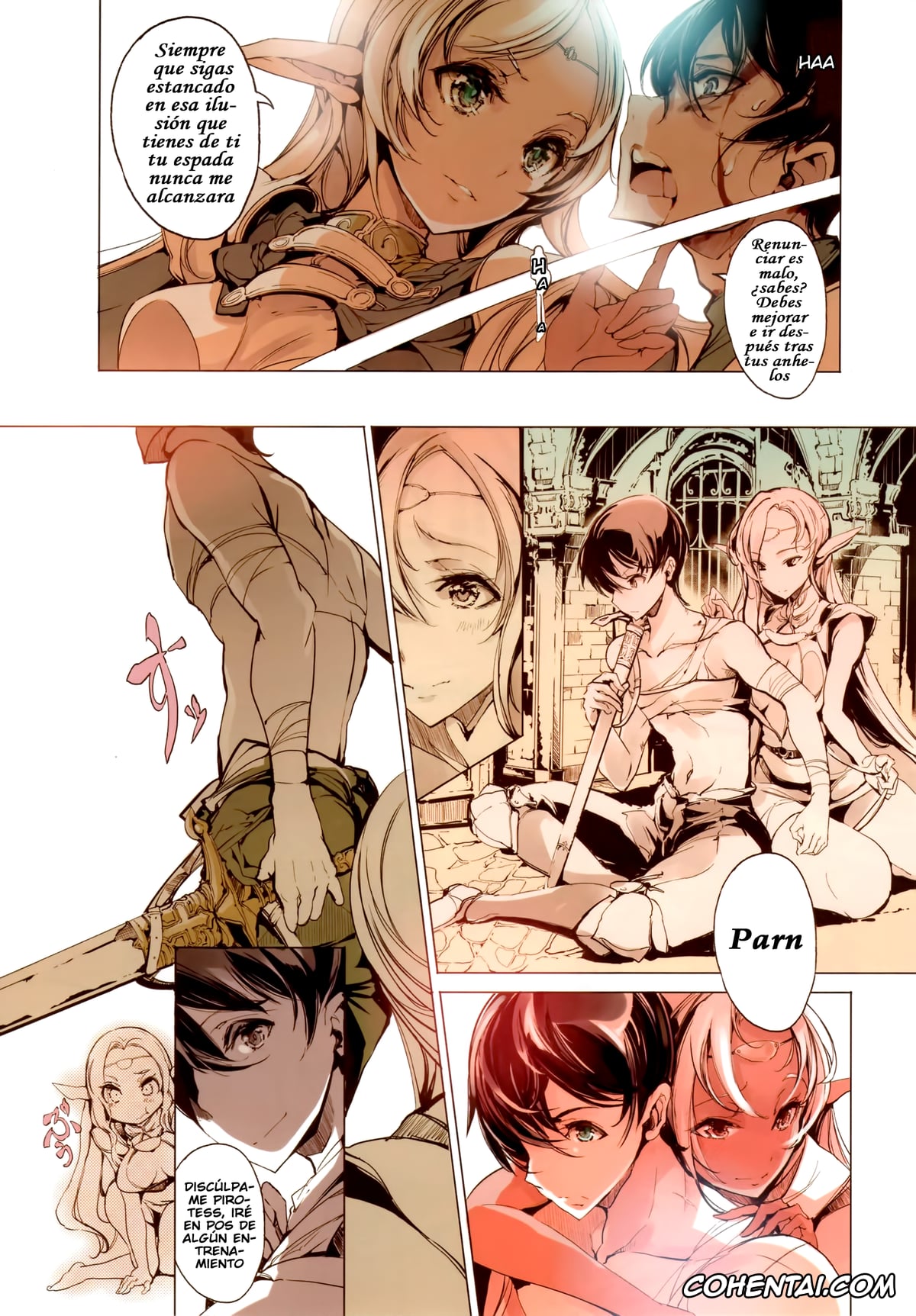 Lodoss-tou Senki | Record Of Lodoss War xxx, Deedlit xxx, Parn xxx, Pirotess xxx, Elves (Record of Lodoss War), pagina 22