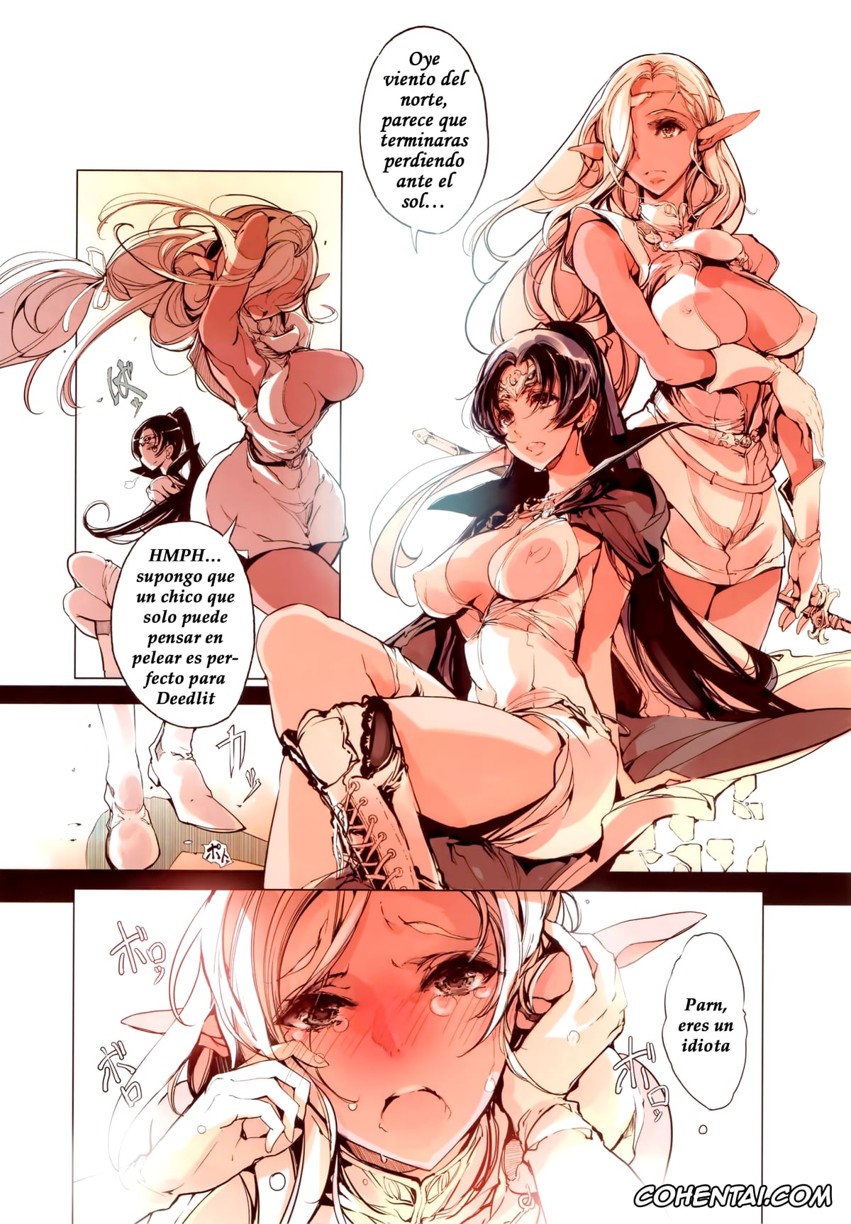 Lodoss-tou Senki | Record Of Lodoss War xxx, Deedlit xxx, Parn xxx, Pirotess xxx, Elves (Record of Lodoss War), pagina 28