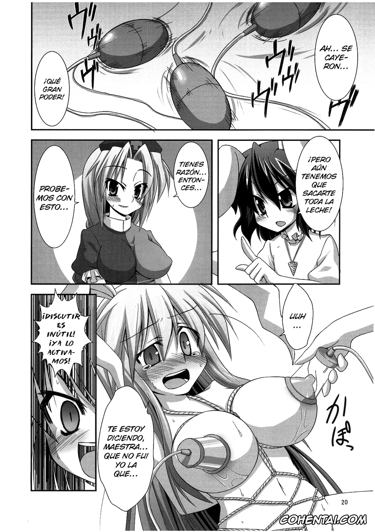 Touhou Project xxx, Eirin Yagokoro xxx, Reisen Udongein Inaba xxx, Tewi Inaba xxx, Udonge Goudoushi – Tokumori Udon (Touhou Project), pagina 19
