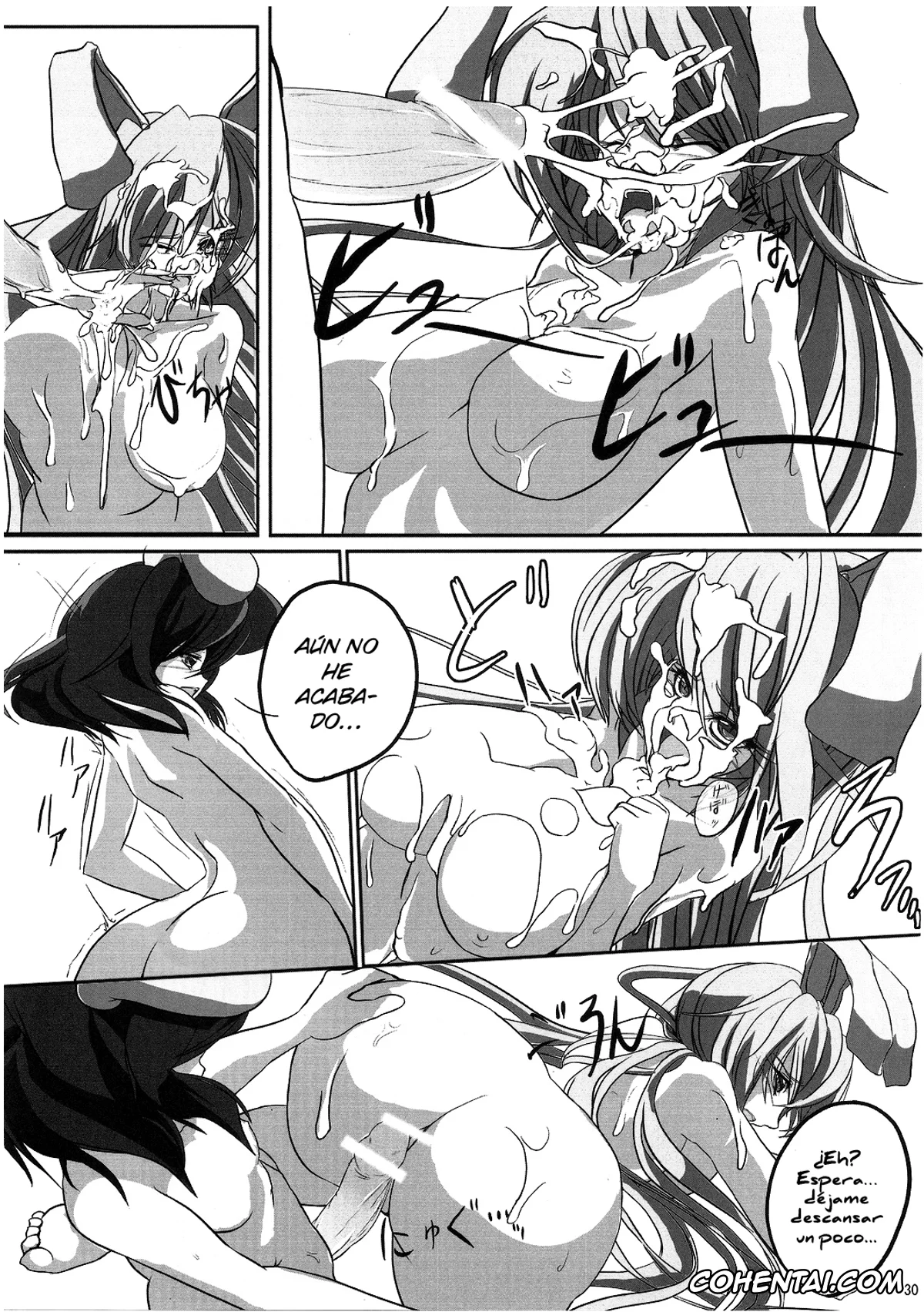 Touhou Project porno, Eirin Yagokoro porno, Reisen Udongein Inaba porno, Tewi Inaba porno, Udonge Goudoushi – Tokumori Udon (Touhou Project), pagina 29