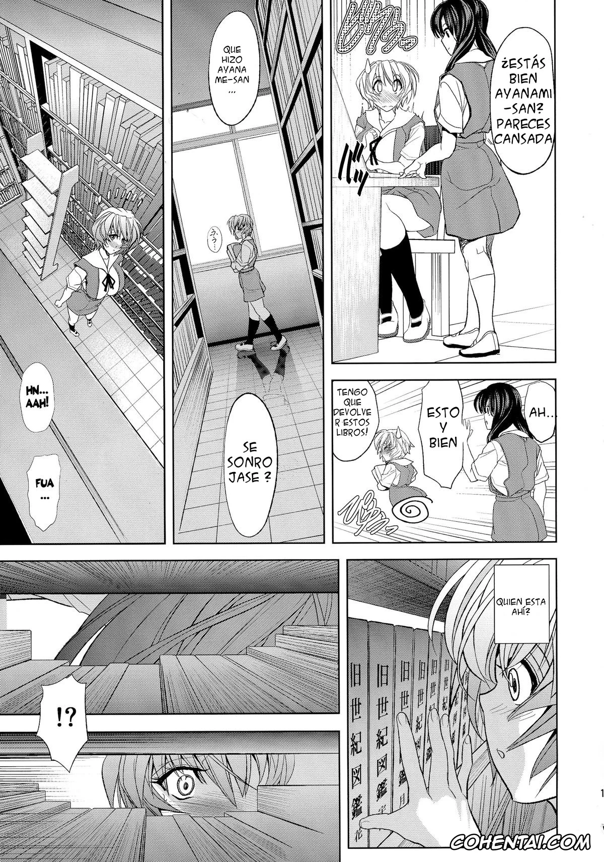 Neon Genesis Evangelion porno, Asuka Langley Soryu porno, Mari Illustrious Makinami porno, Rei Ayanami porno, Kashidashichuu (Neon Genesis Evangelion), pagina 11