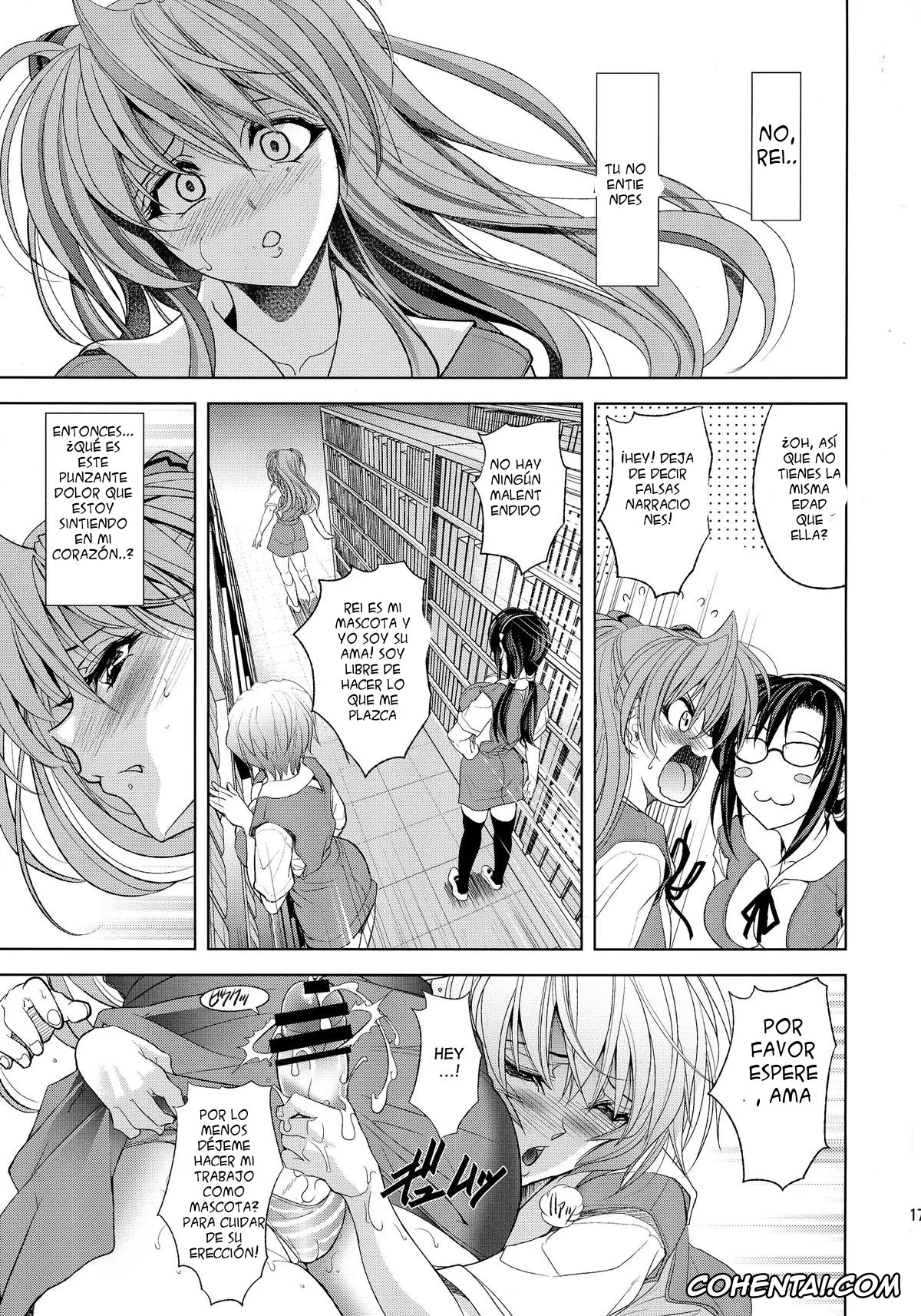 Neon Genesis Evangelion porno, Asuka Langley Soryu porno, Mari Illustrious Makinami porno, Rei Ayanami porno, Kashidashichuu (Neon Genesis Evangelion), pagina 17