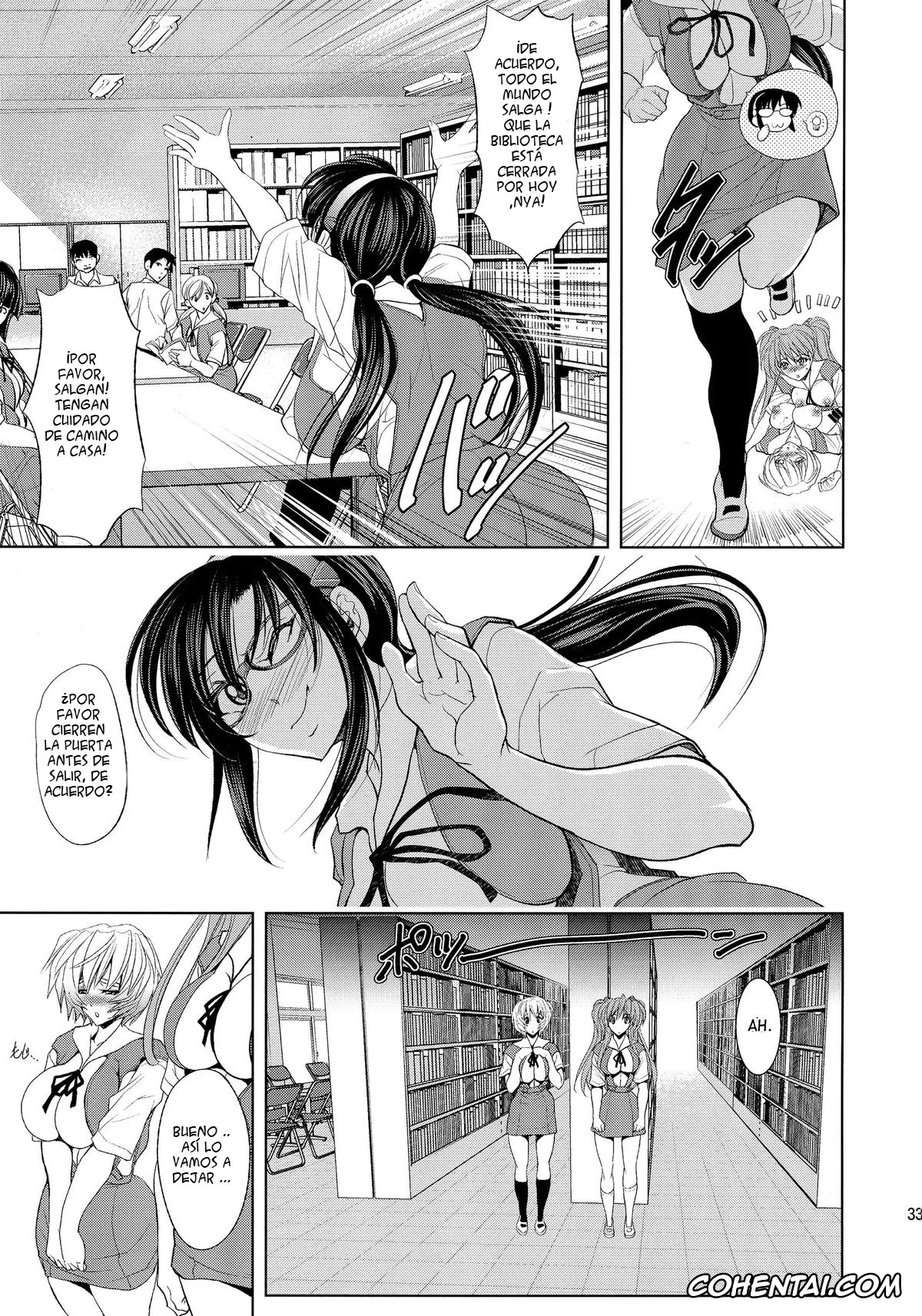 Neon Genesis Evangelion hentai, Asuka Langley Soryu hentai, Mari Illustrious Makinami hentai, Rei Ayanami hentai, Kashidashichuu (Neon Genesis Evangelion), pagina 33