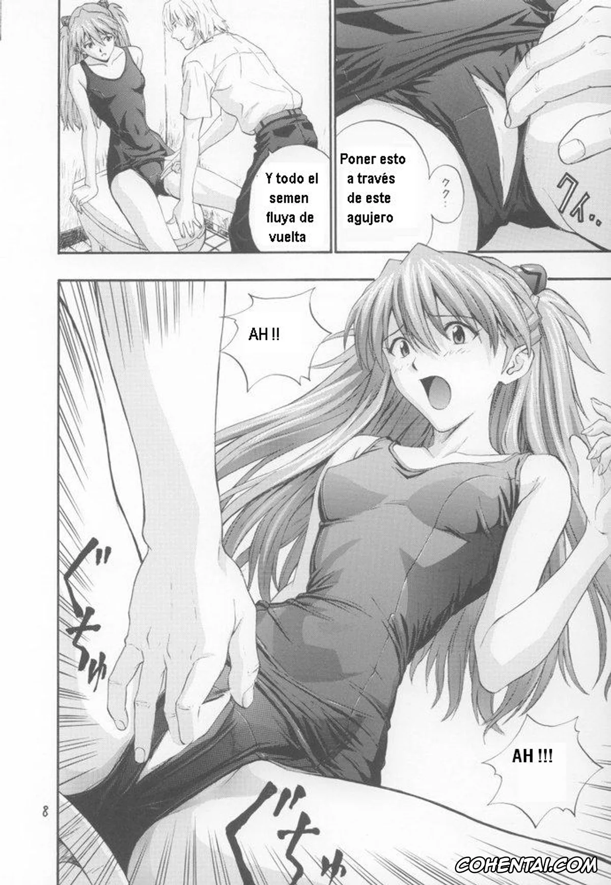 Neon Genesis Evangelion porno, Asuka Langley Soryu porno, A-three (Neon Genesis Evangelion), pagina 8