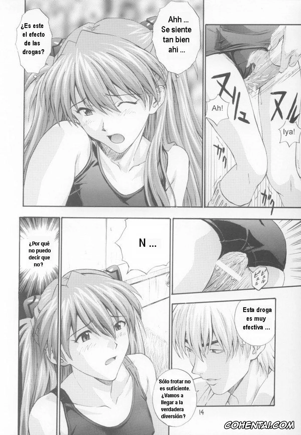 Neon Genesis Evangelion porno, Asuka Langley Soryu porno, A-three (Neon Genesis Evangelion), pagina 14