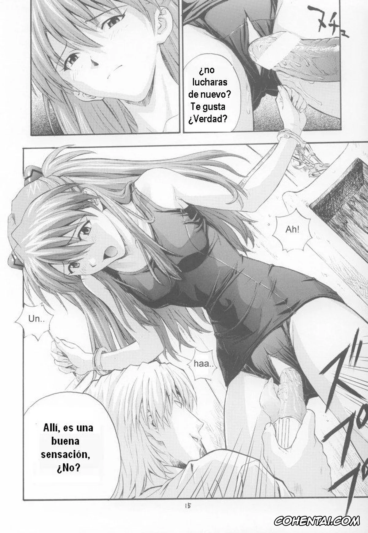 Neon Genesis Evangelion hentai, Asuka Langley Soryu hentai, A-three (Neon Genesis Evangelion), pagina 15