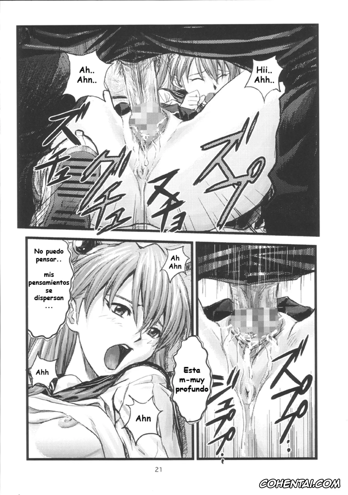 Neon Genesis Evangelion porno, Asuka Langley Soryu porno, A-four (Neon Genesis Evangelion), pagina 20