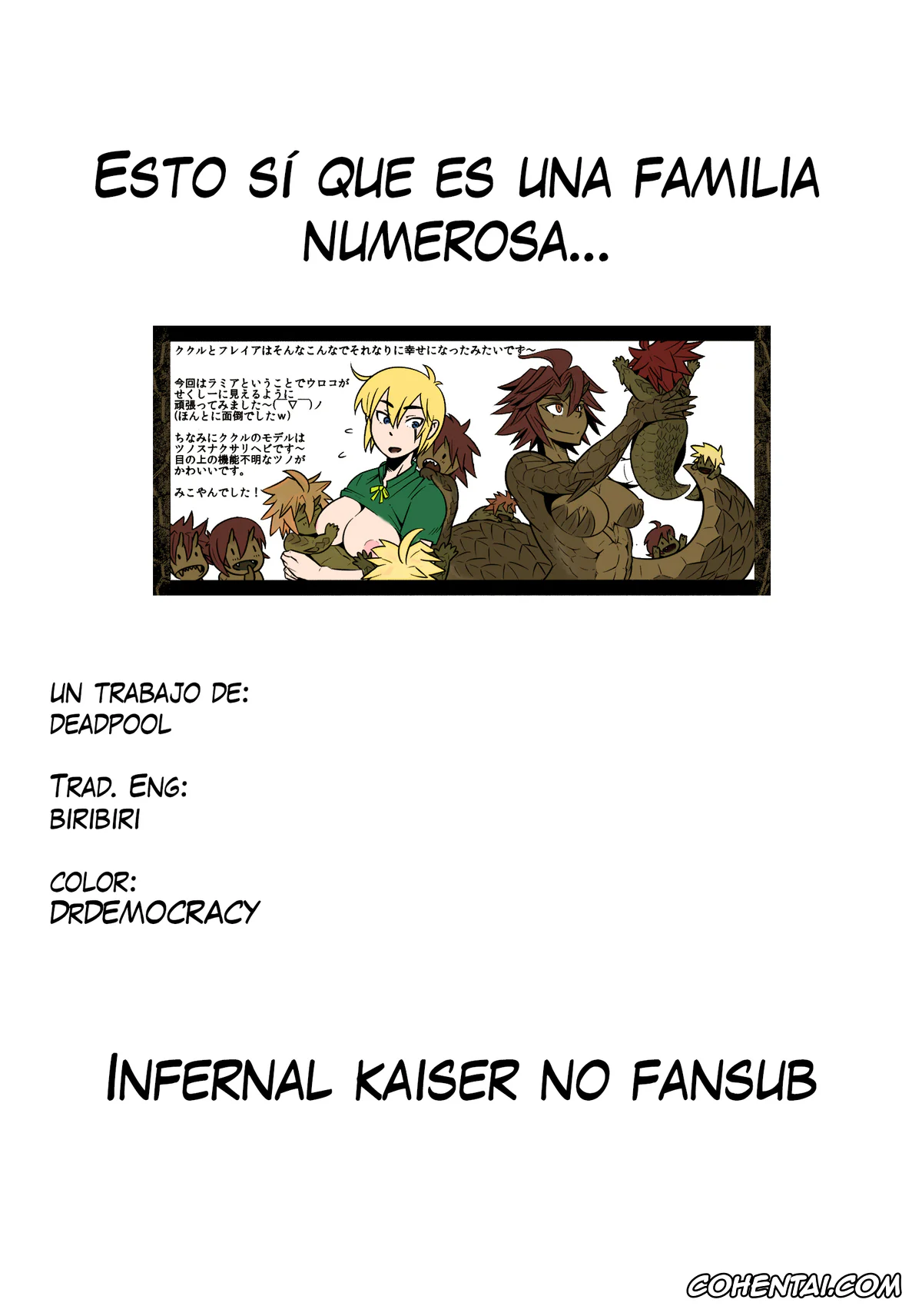 Original hentai, Uroko no Kazu dake Aishite Ageru! | ¡Te querré tanto como el número de escamas que tengo! (Hyakki Yakou Lv.2 Lizerds), pagina 9