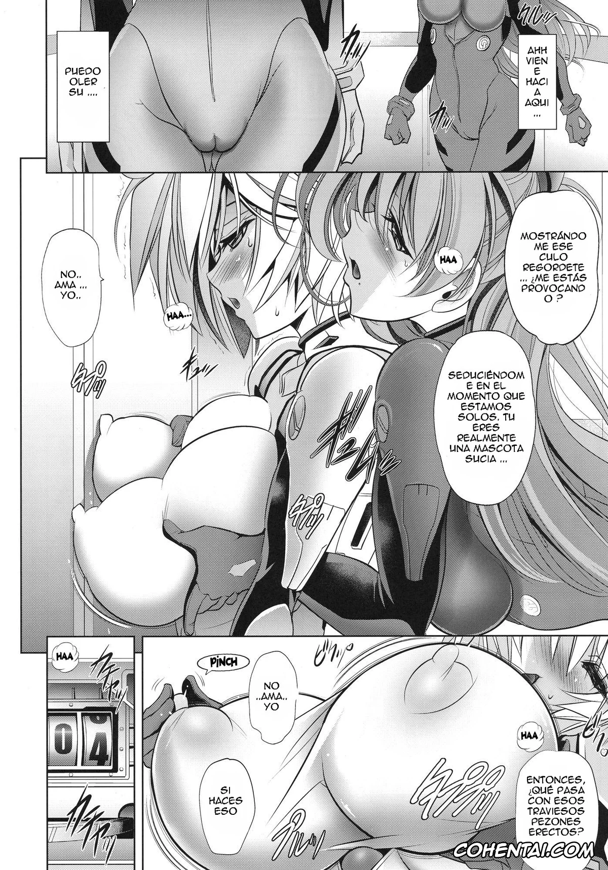 Neon Genesis Evangelion porno, Asuka Langley Soryu porno, Rei Ayanami porno, Princess and the Slave (Neon Genesis Evangelion), pagina 5