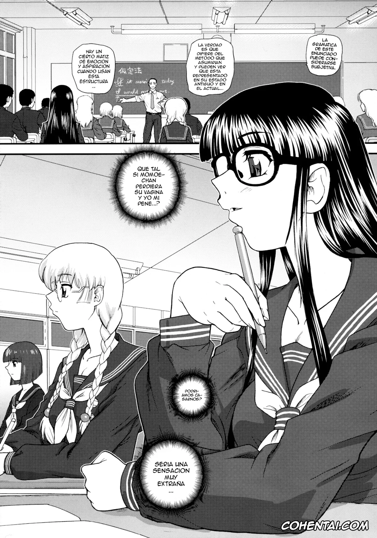 Original hentai, Phallic Girls 3, pagina 3