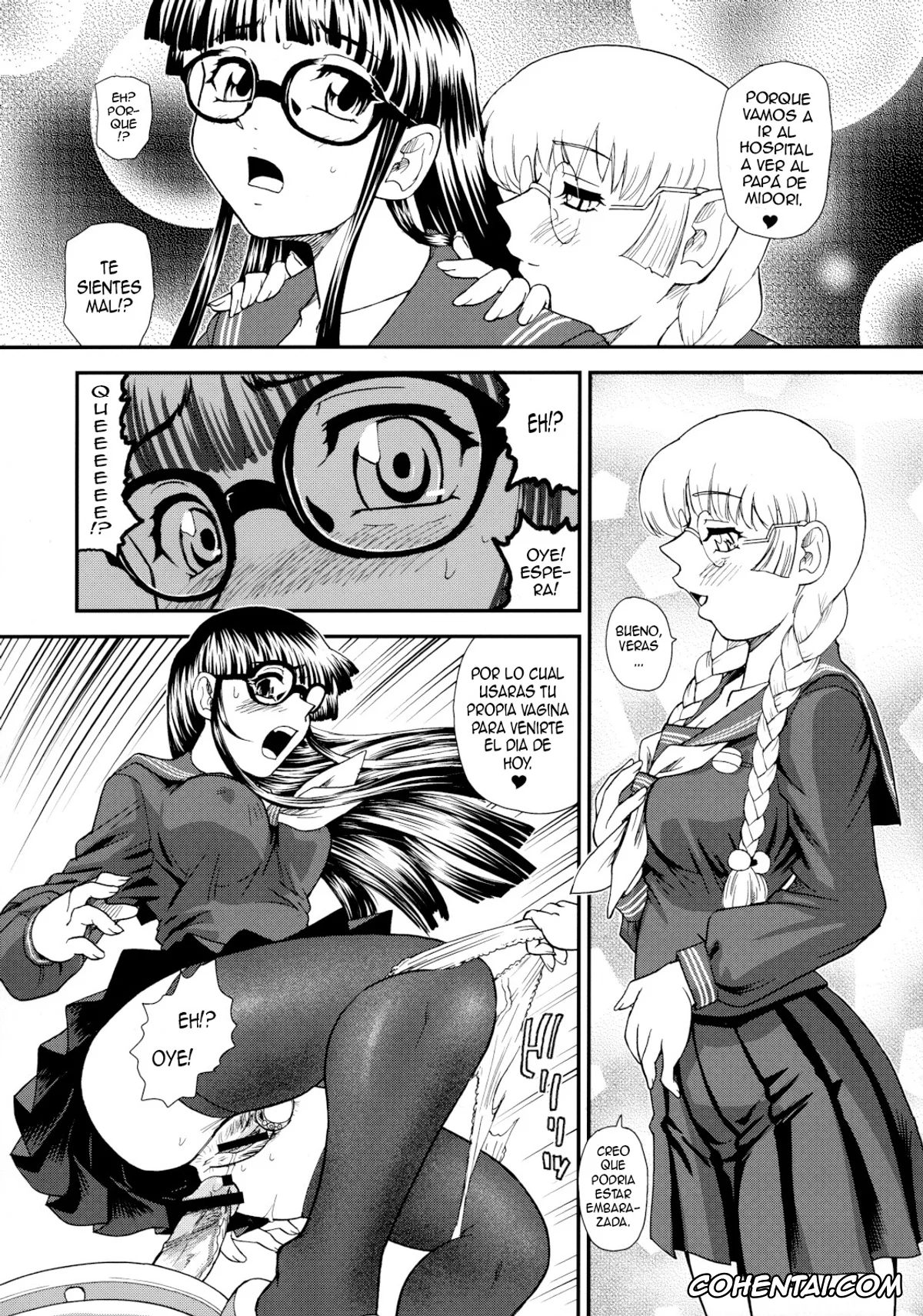 Original hentai, Phallic Girls 3, pagina 36