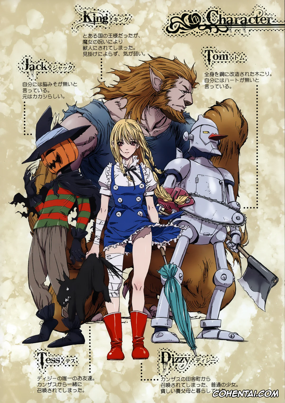 Wizard of Oz xxx, Other Zone 4 ~Kemono no Ou-sama~ (Wizard of Oz), pagina 4