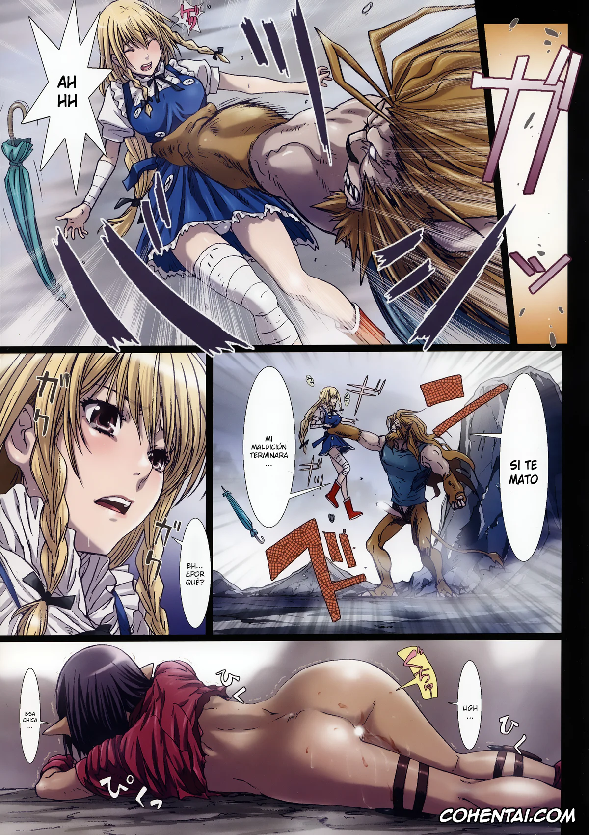 Wizard of Oz hentai, Other Zone 4 ~Kemono no Ou-sama~ (Wizard of Oz), pagina 9