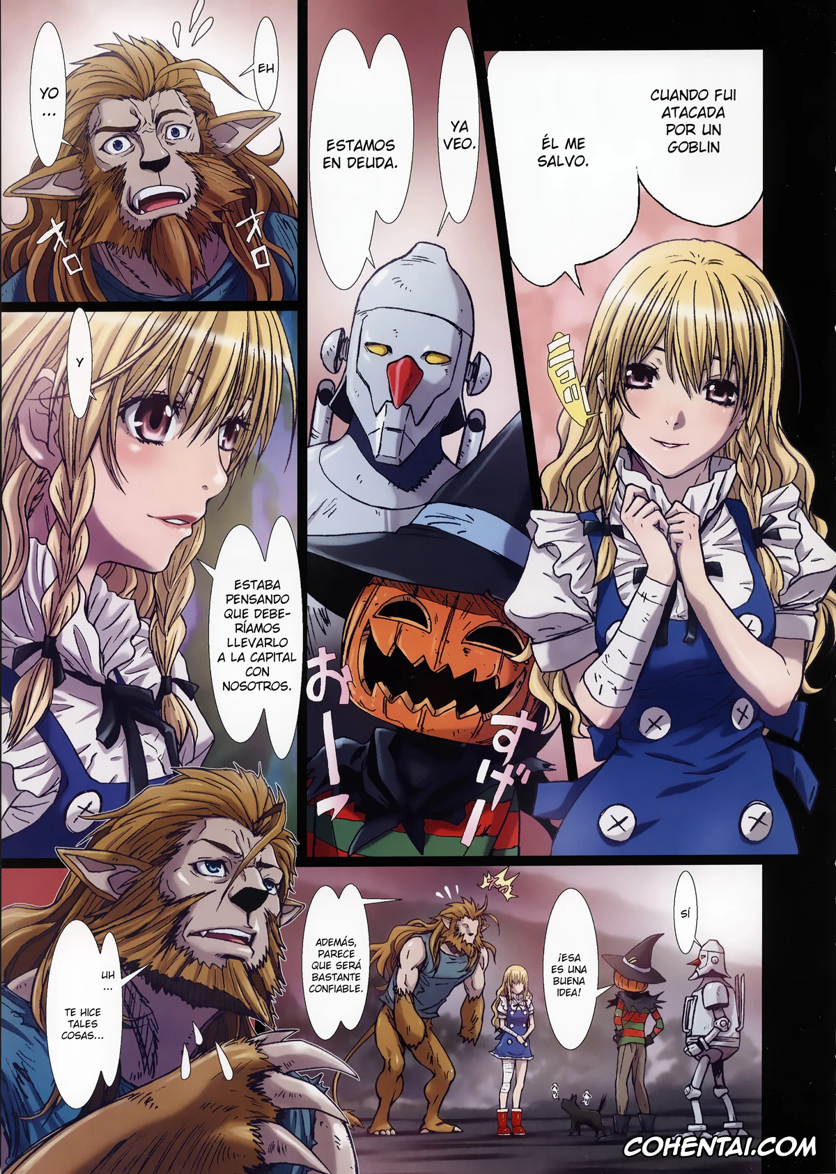 Wizard of Oz porno, Other Zone 4 ~Kemono no Ou-sama~ (Wizard of Oz), pagina 26