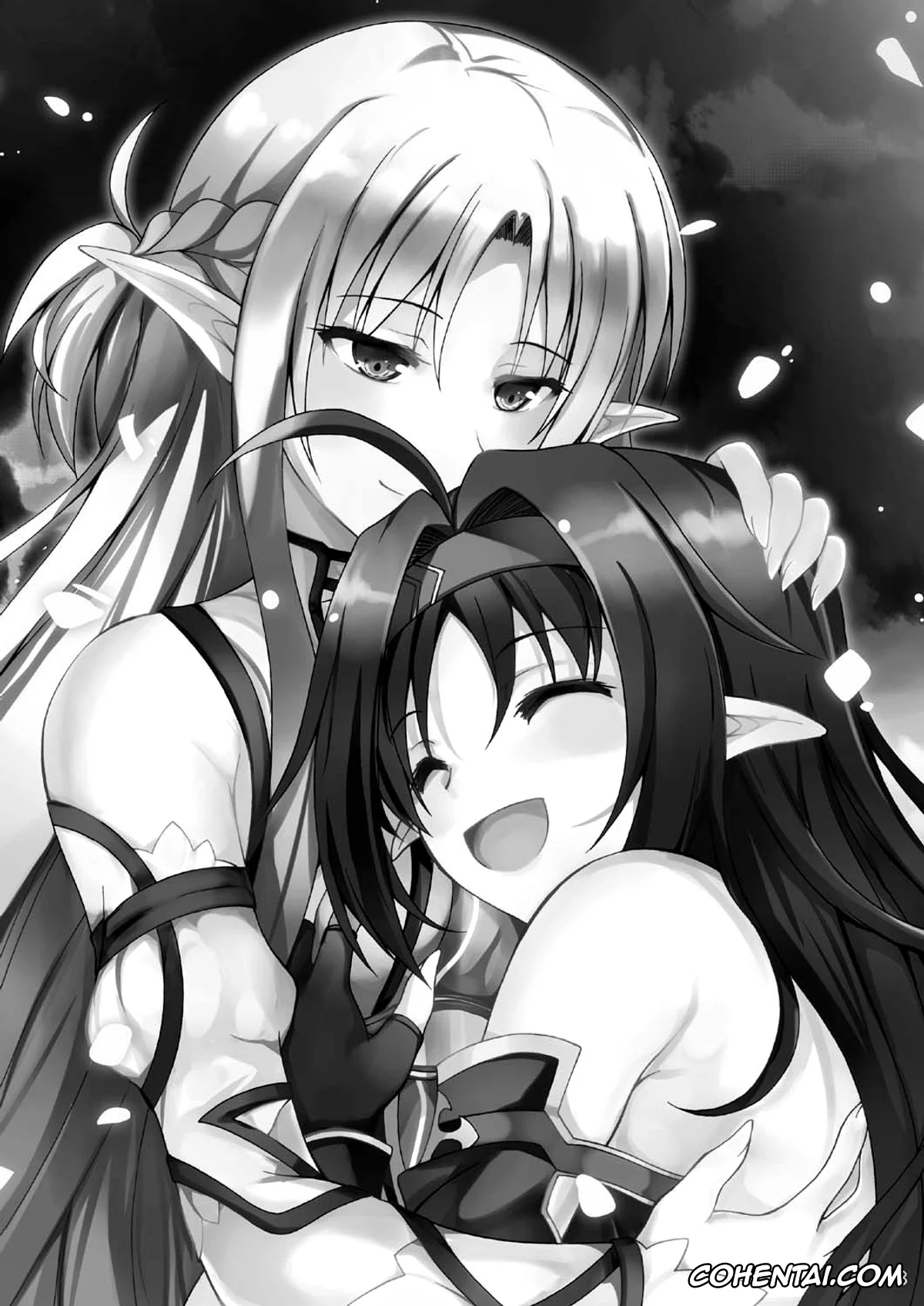 Sword Art Online hentai, Asuna Yuuki hentai, Yuuki Konno hentai, Mother’s warmth (Sword Art Online), pagina 3