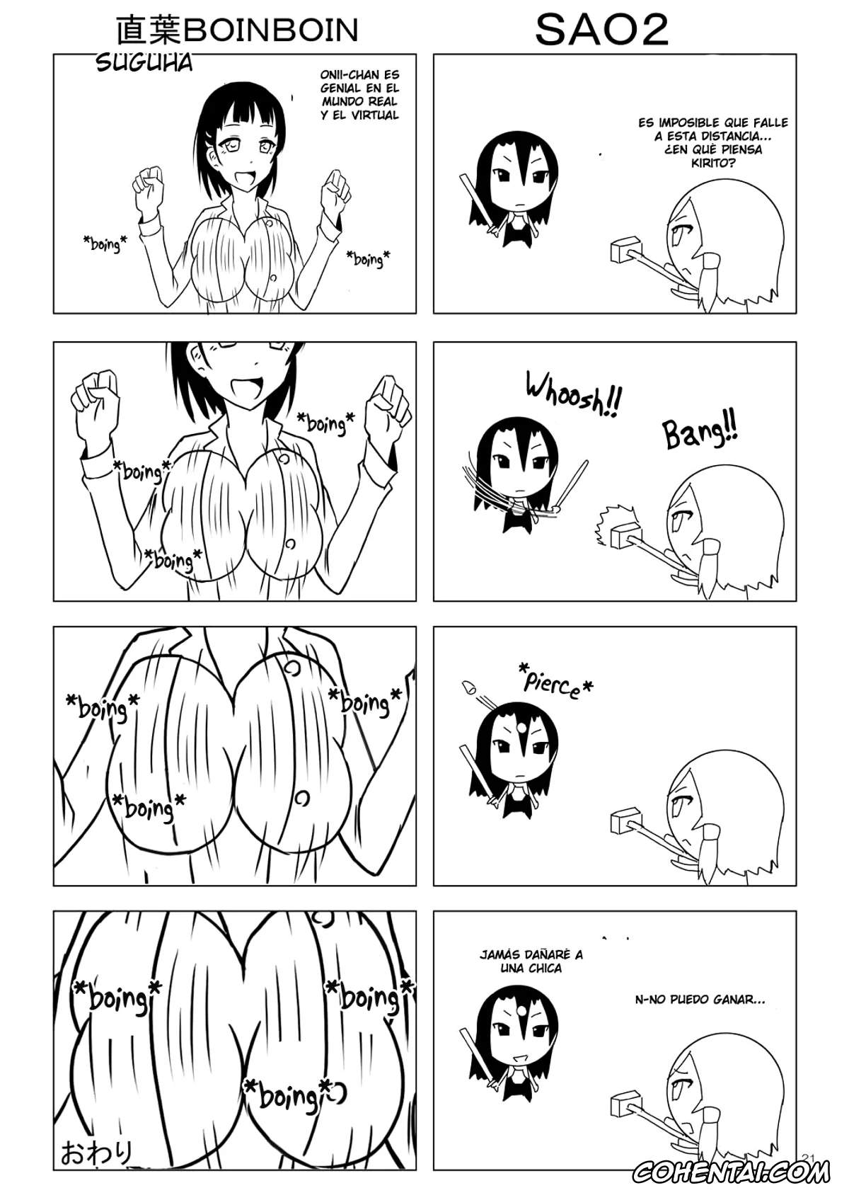 Sword Art Online hentai, Asuna Yuuki hentai, Yuuki Konno hentai, Mother’s warmth (Sword Art Online), pagina 21