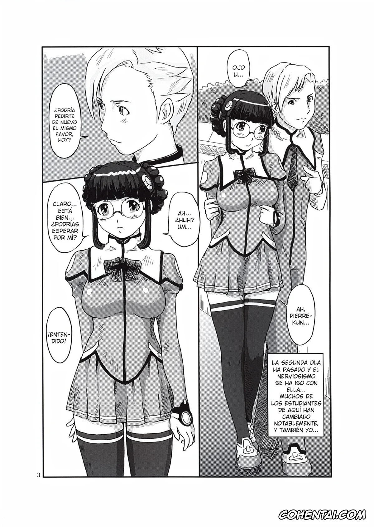 Uchuu No Stellvia | Stellvia Of The Universe hentai, Pierre Takida hentai, Yayoi Fujisawa hentai, Ojoh -Kokuhaku- (Uchuu no Stellvia), pagina 3