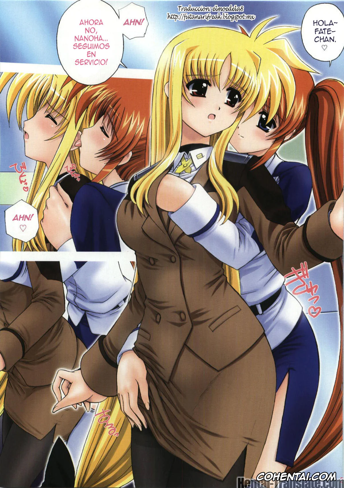 Mahou Shoujo Lyrical Nanoha | Magical Girl Lyrical Nanoha porno, Fate Testarossa porno, Nanoha Takamachi porno, Nineteens NxF (Mahou Shoujo Lyrical Nanoha), pagina 2