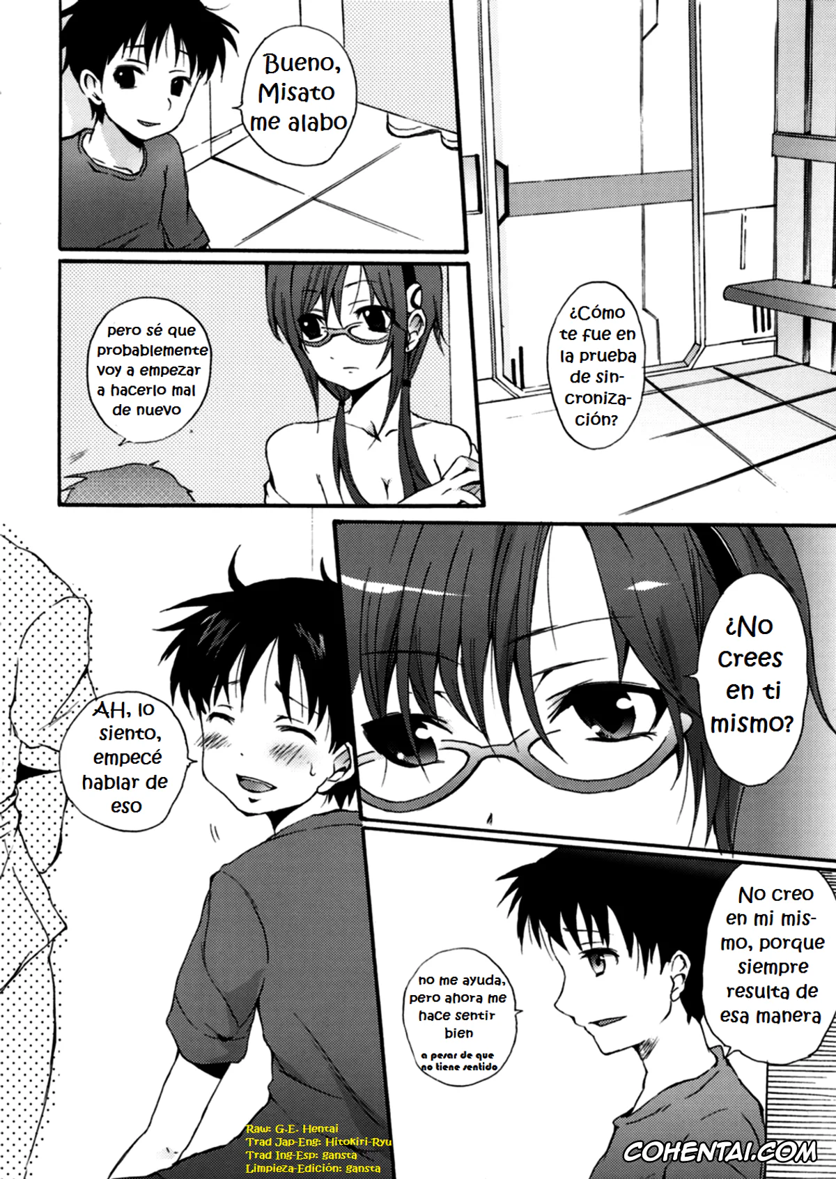 Neon Genesis Evangelion hentai, Asuka Langley Soryu hentai, Mari Illustrious Makinami hentai, Rei Ayanami hentai, Shinji Ikari hentai, Makinami Hokan Keikaku (Neon Genesis Evangelion), pagina 3