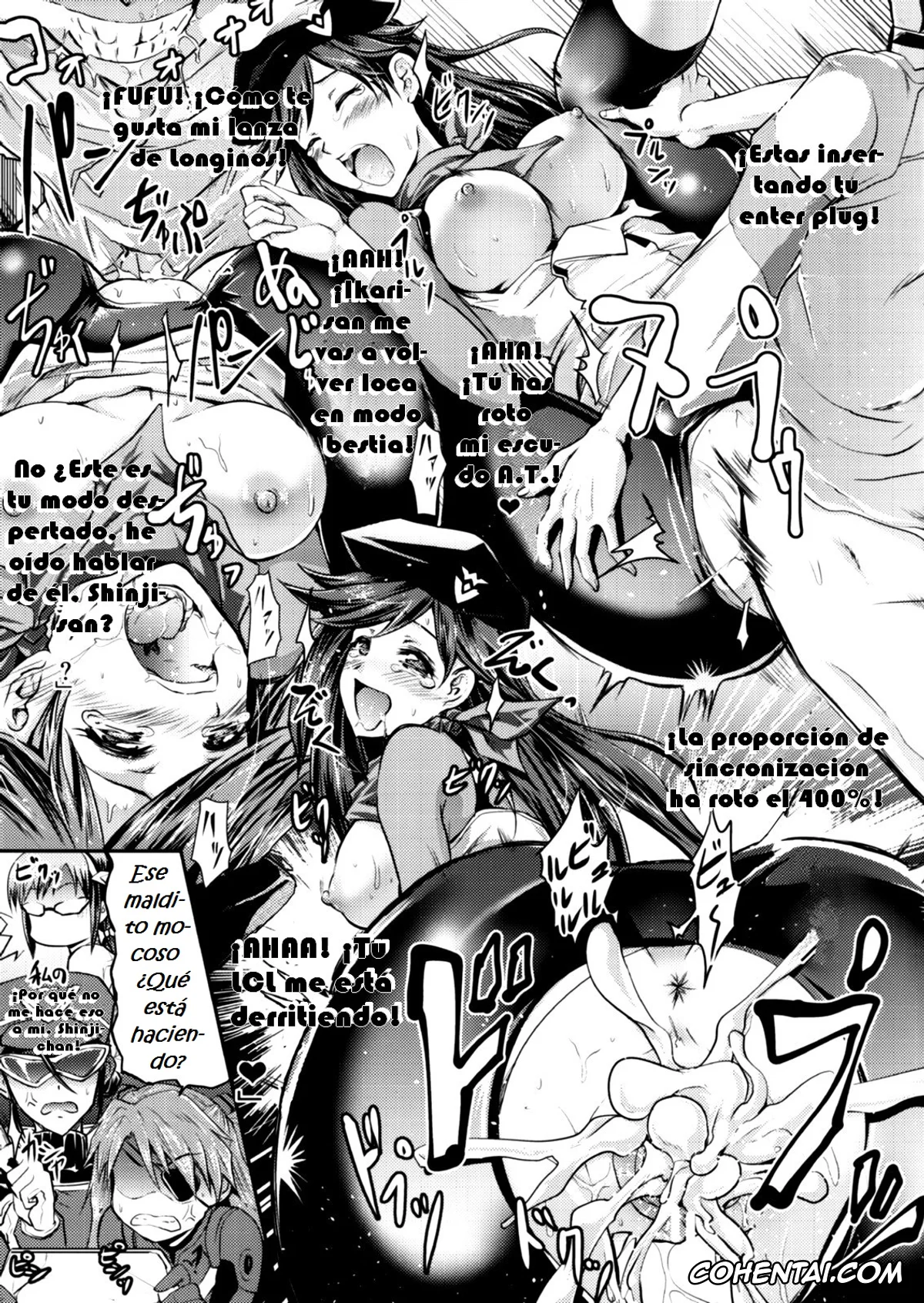 Neon Genesis Evangelion xxx, Asuka Langley Soryu xxx, Mari Illustrious Makinami xxx, Shinji Ikari xxx, Eternal Love (Neon Genesis Evangelion), pagina 22