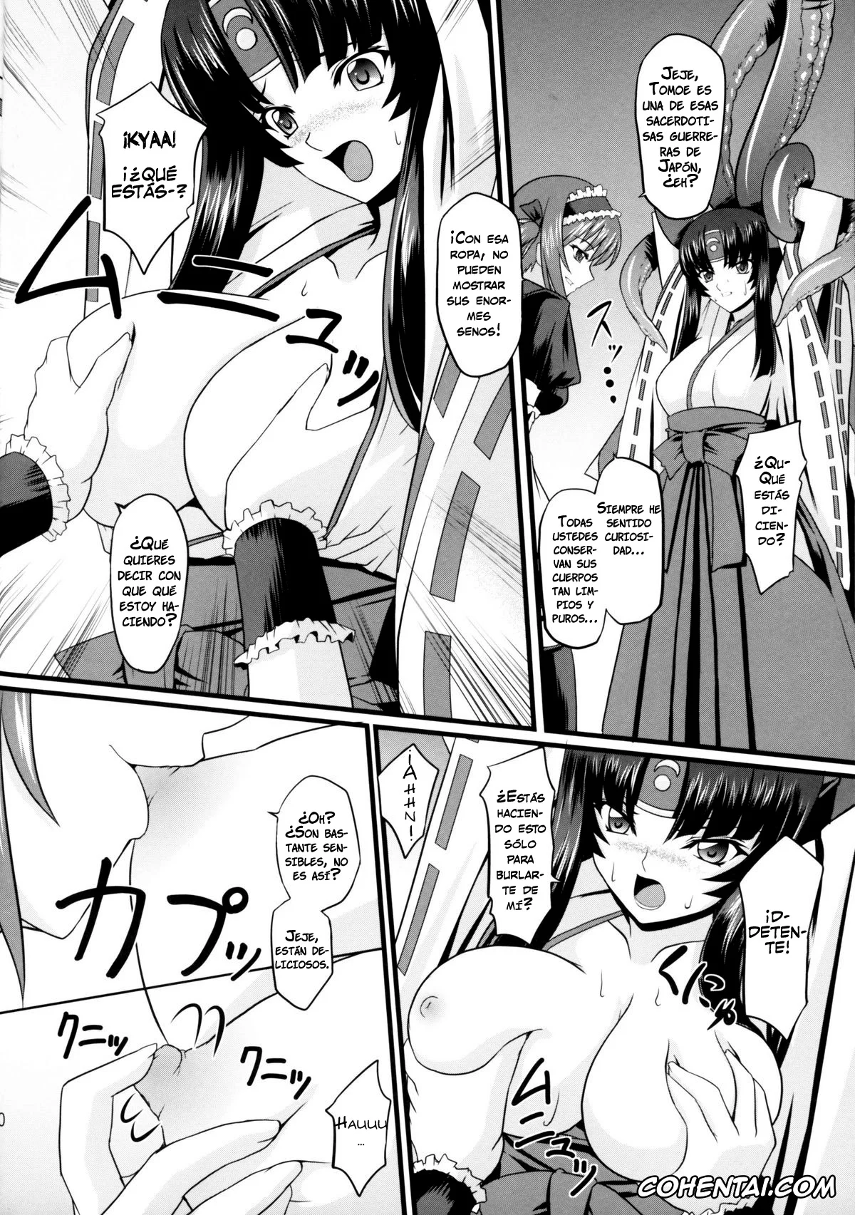 Queen's Blade xxx, Tomoe xxx, Musha Miko Dajoku Emaki (Queen’s Blade), pagina 7