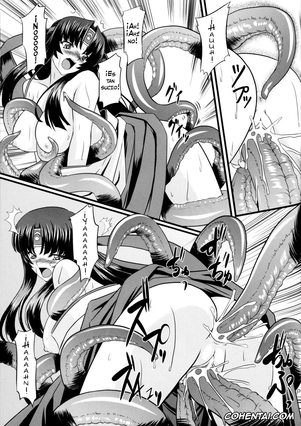 Queen's Blade hentai, Tomoe hentai, Musha Miko Dajoku Emaki (Queen’s Blade), pagina 12
