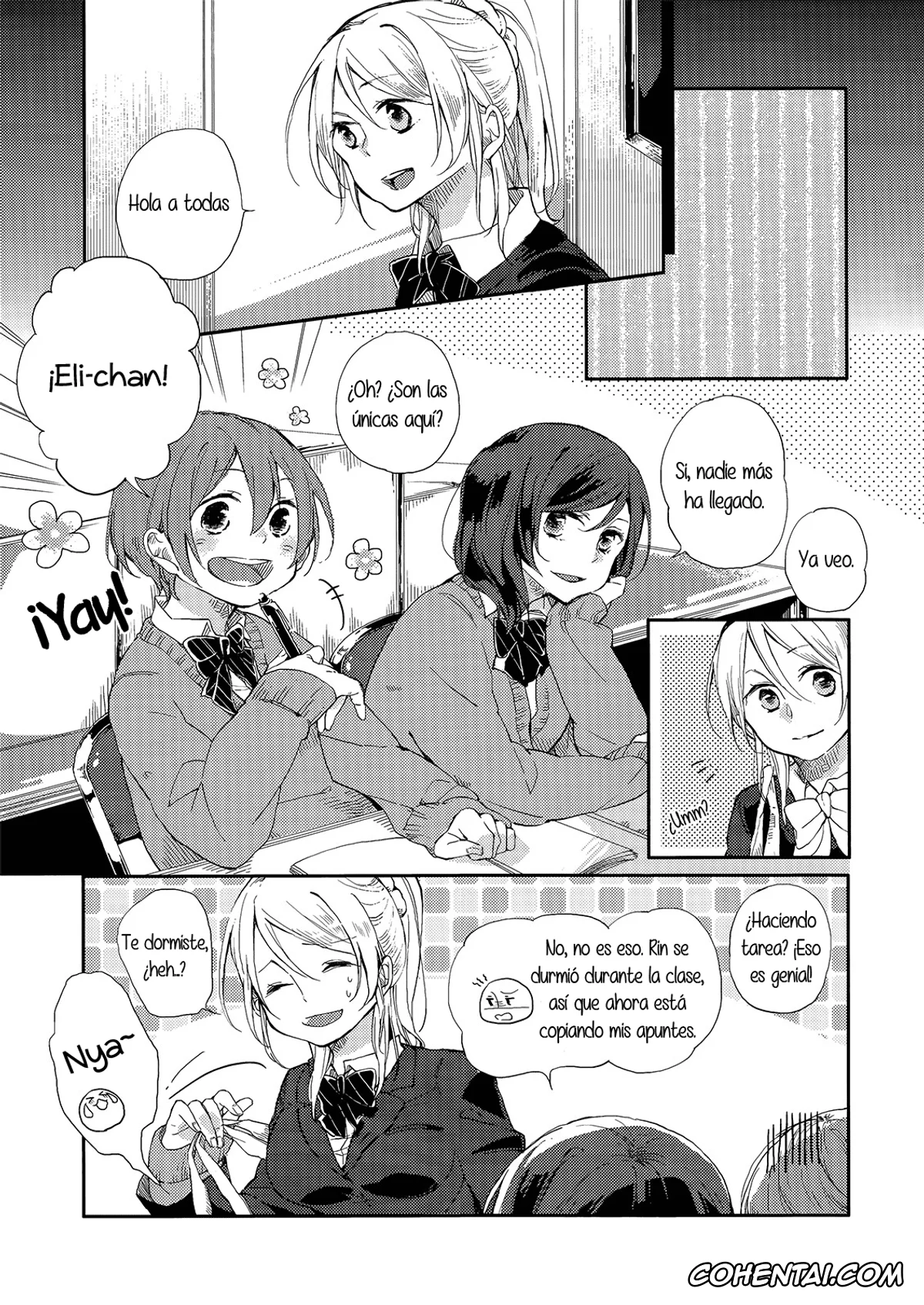 Love Live! porno, Eli Ayase porno, Nozomi Tojo porno, Kaze wa Kimi Iro | The Wind is Coloured with You (Love Live!), pagina 2
