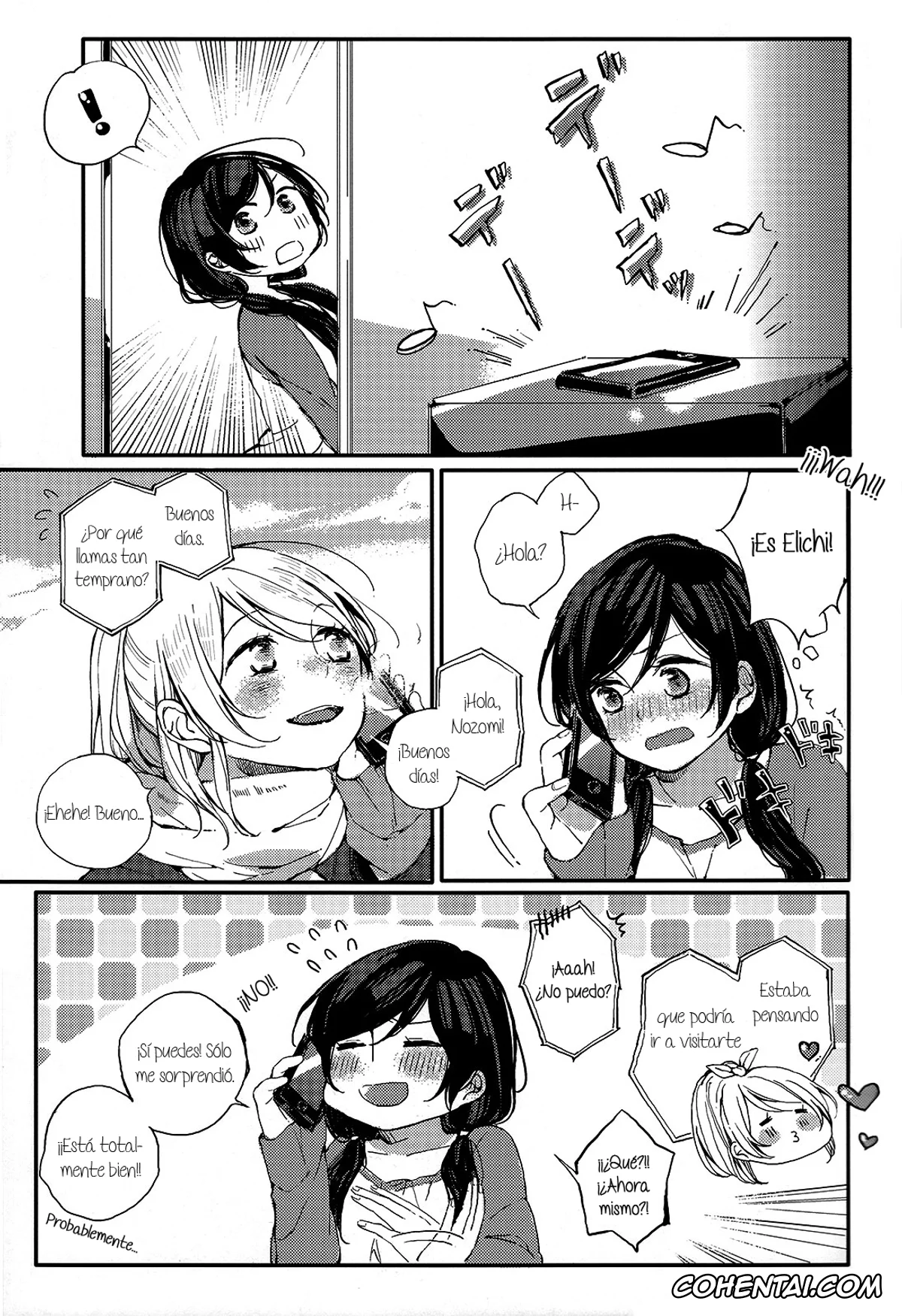 Love Live! hentai, Eli Ayase hentai, Nozomi Tojo hentai, Kirameki Winter Holiday | Sparkling Winter Holiday (Love Live!), pagina 6
