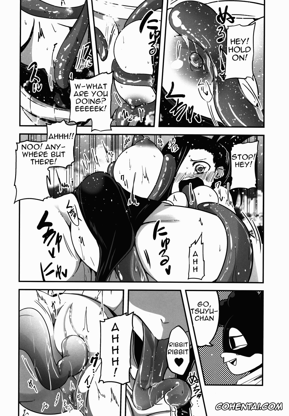 My Hero Academia | Boku No Hero Academia xxx, Minoru Mineta xxx, Momo Yaoyorozu xxx, Tsuyu Asui xxx, Yaoyoroppai to Kerokero (Boku no Hero Academia), pagina 10