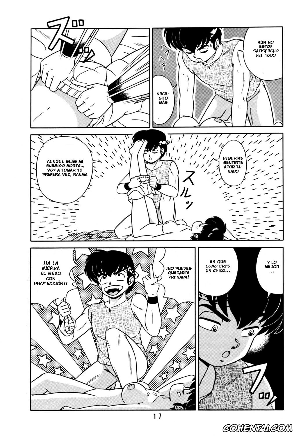 Ranma 1/2 xxx, Akane Tendo xxx, Ranma Saotome xxx, Ryoga Hibiki xxx, Shampoo xxx, Tendou-ke no Musume-tachi Vol. 2 (Ranma 1/2), pagina 16