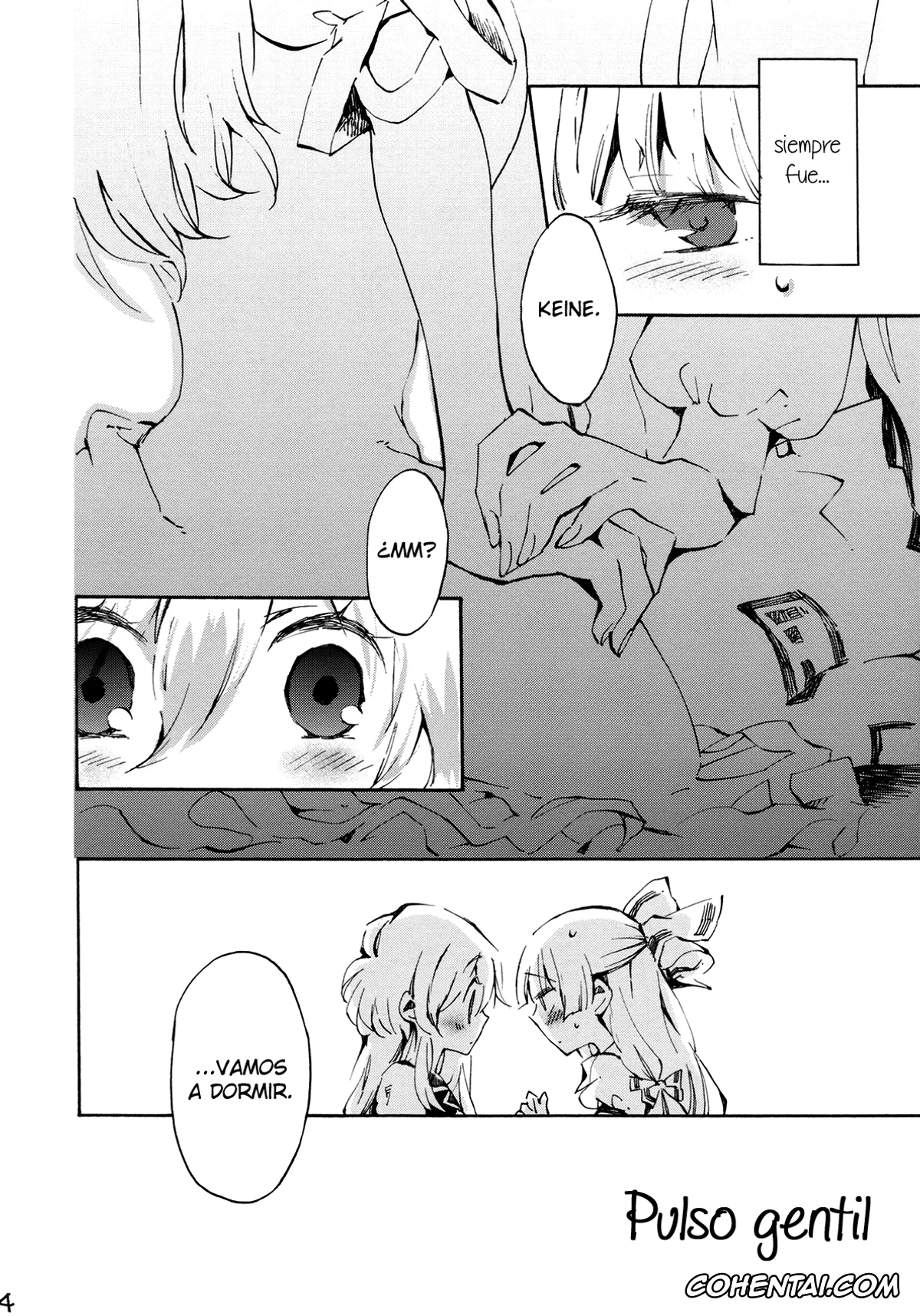 Touhou Project xxx, Fujiwara No Mokou xxx, Keine Kamishirasawa xxx, Yawarakana Pulse (Touhou Project), pagina 4