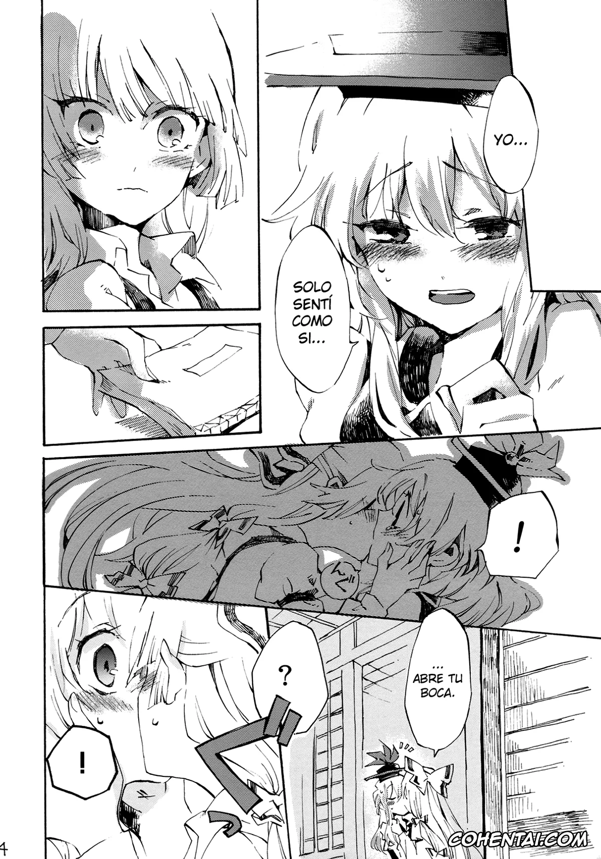 Touhou Project porno, Fujiwara No Mokou porno, Keine Kamishirasawa porno, Yawarakana Pulse (Touhou Project), pagina 14