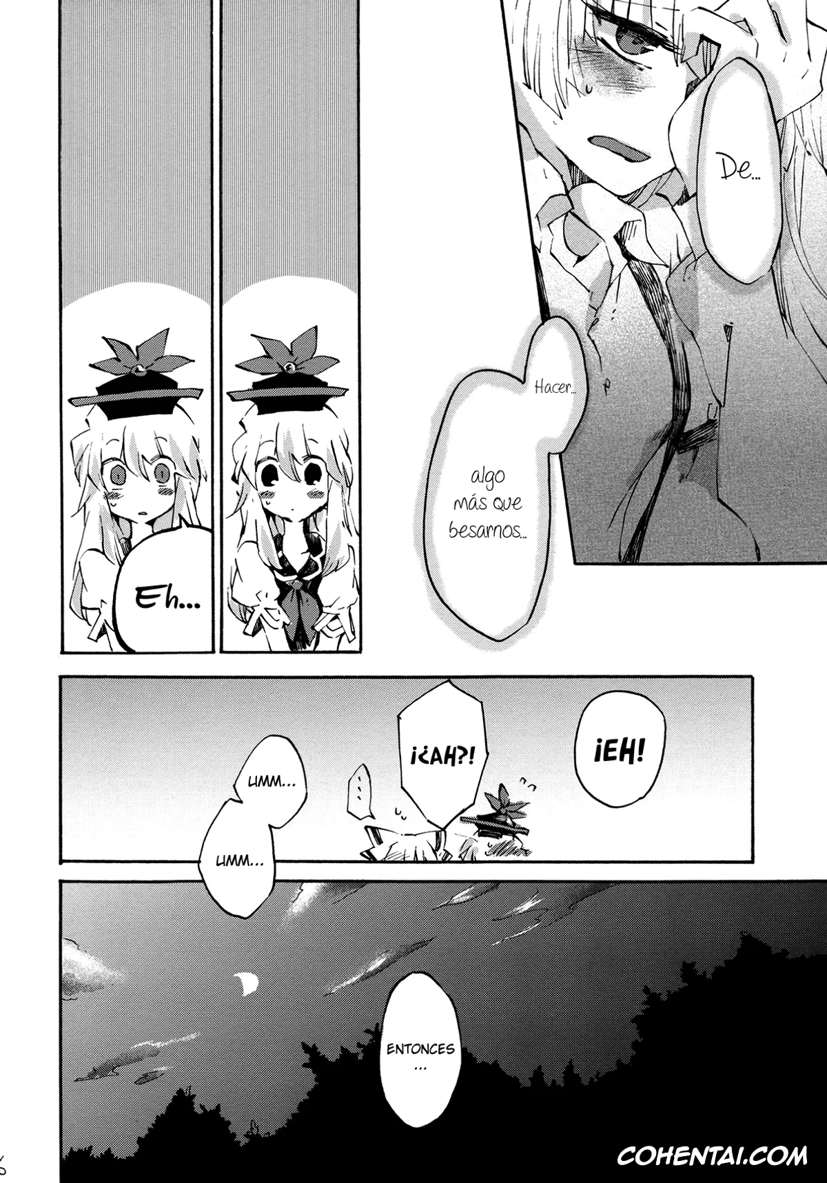 Touhou Project xxx, Fujiwara No Mokou xxx, Keine Kamishirasawa xxx, Yawarakana Pulse (Touhou Project), pagina 16