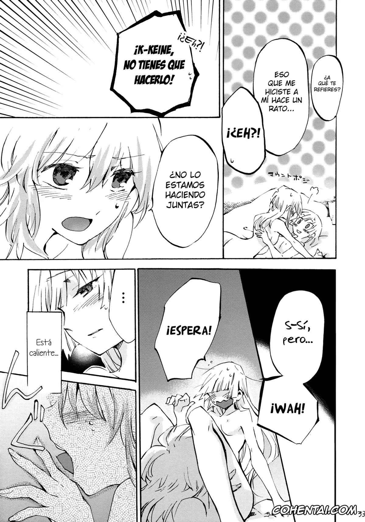Touhou Project hentai, Fujiwara No Mokou hentai, Keine Kamishirasawa hentai, Yawarakana Pulse (Touhou Project), pagina 33